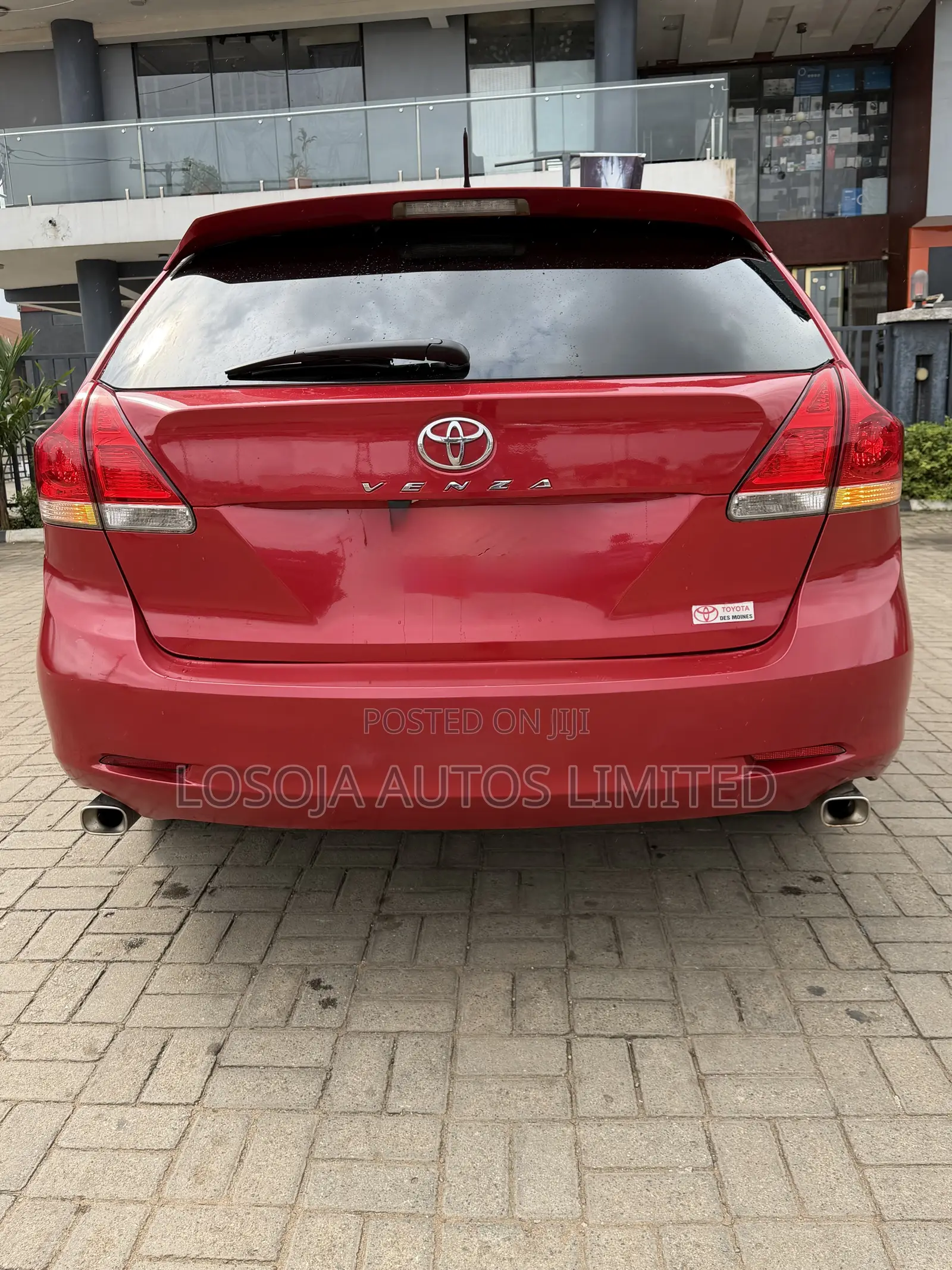 Toyota Venza V6 2011 Red