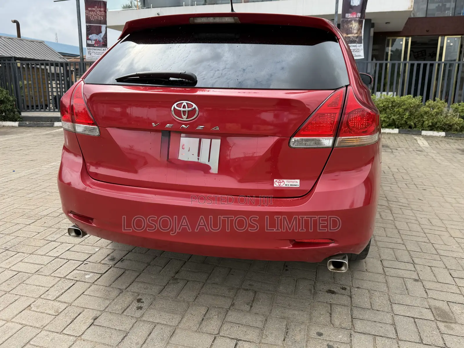 Toyota Venza V6 2011 Red