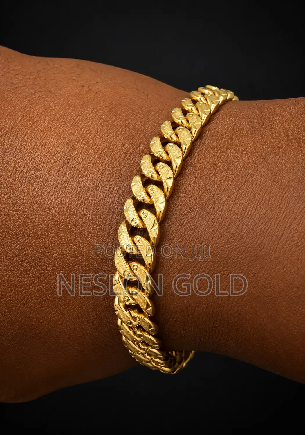 22karat Solid Gold Bracelet