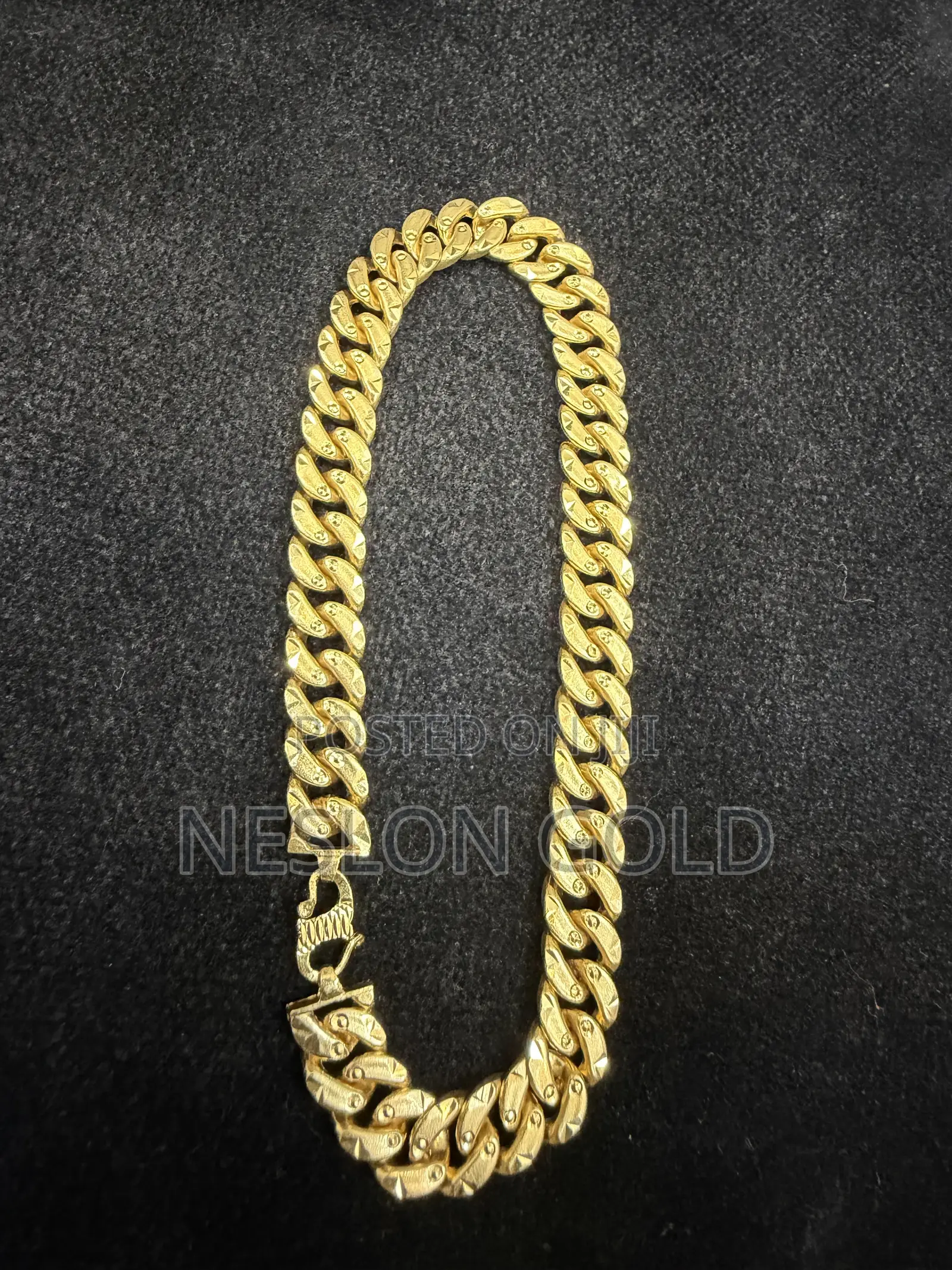 22karat Solid Gold Bracelet
