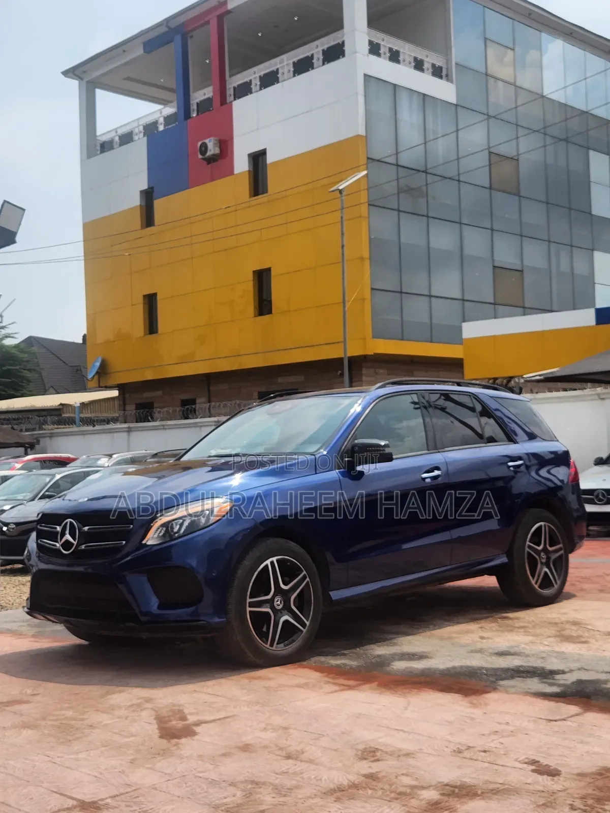 Mercedes-Benz GLE-Class 2018 Blue