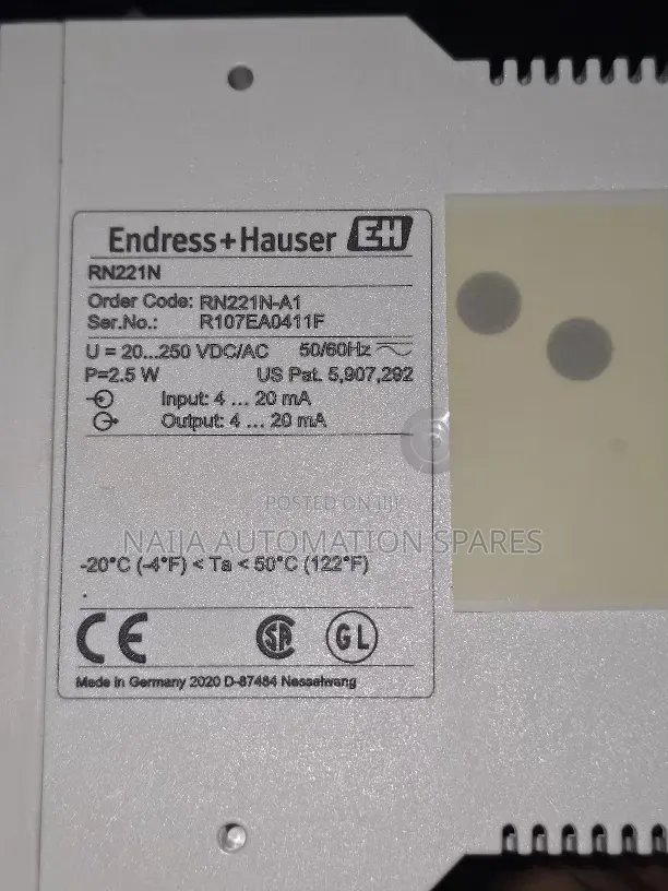 RN221N-A1 | Endress+Hauser | Transmitter Power Supply