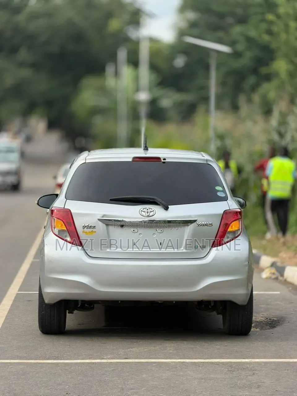 Toyota Yaris 2013 Silver
