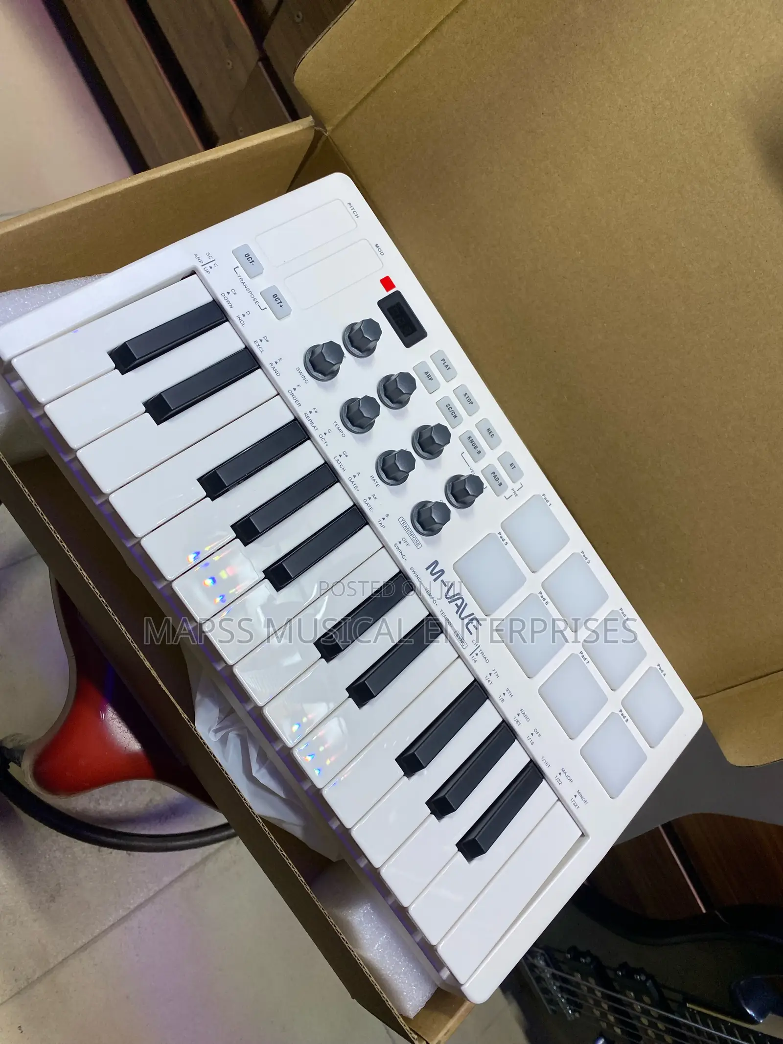 M-Vave SMK-25 Midi Keyboard