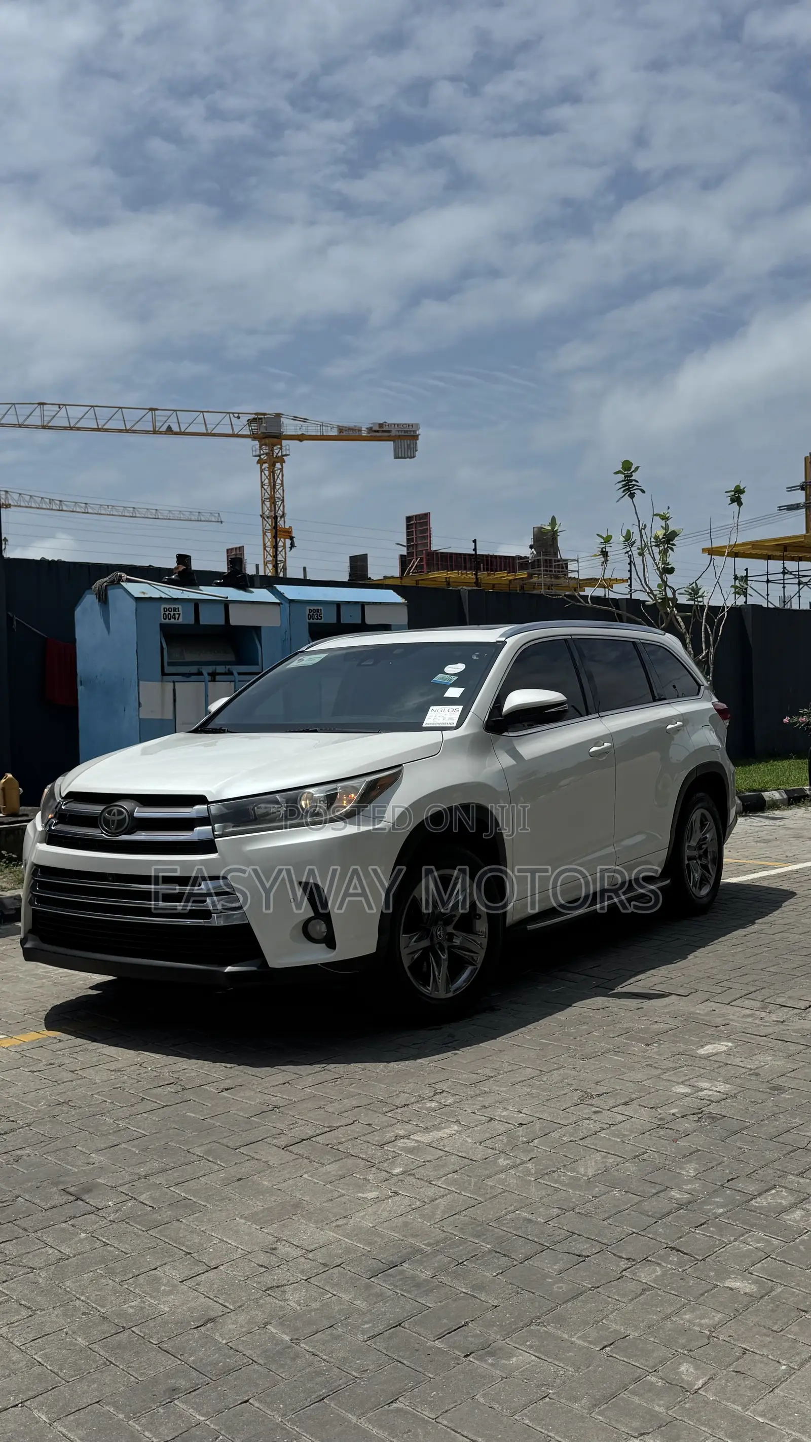 Toyota Highlander Limited Platinum 4x2 V6 (3.5L 6cyl 8A) 2018 White
