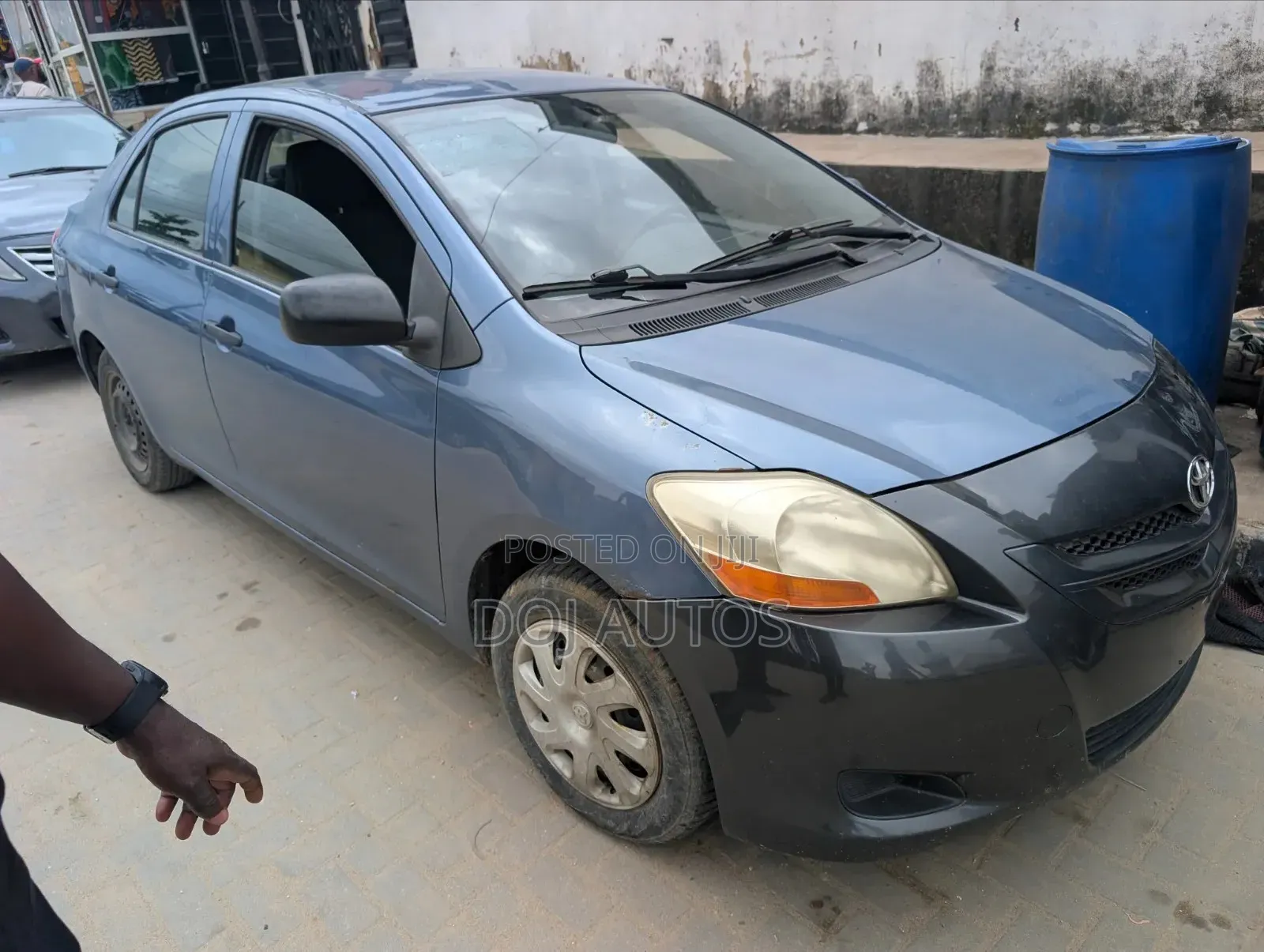 Toyota Yaris 2007 Blue