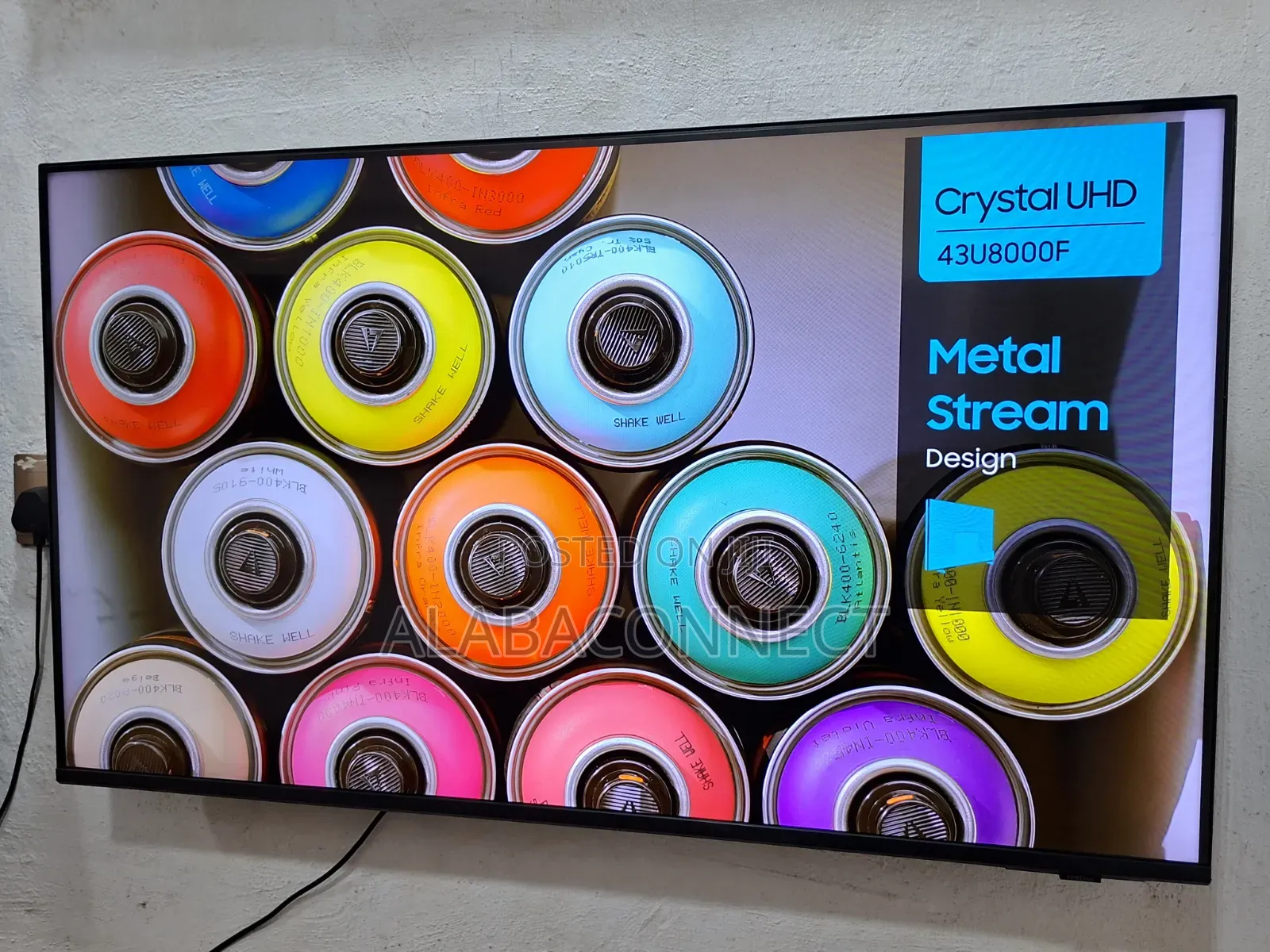2025 43" Samsung CrystalUHD Real4k HDR Smart TV With Full Smart Option