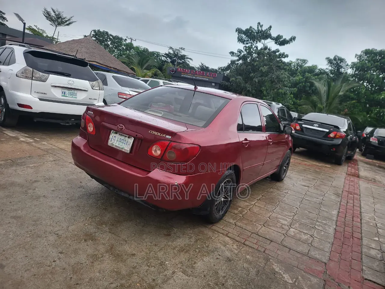 Toyota Corolla 2004 Red