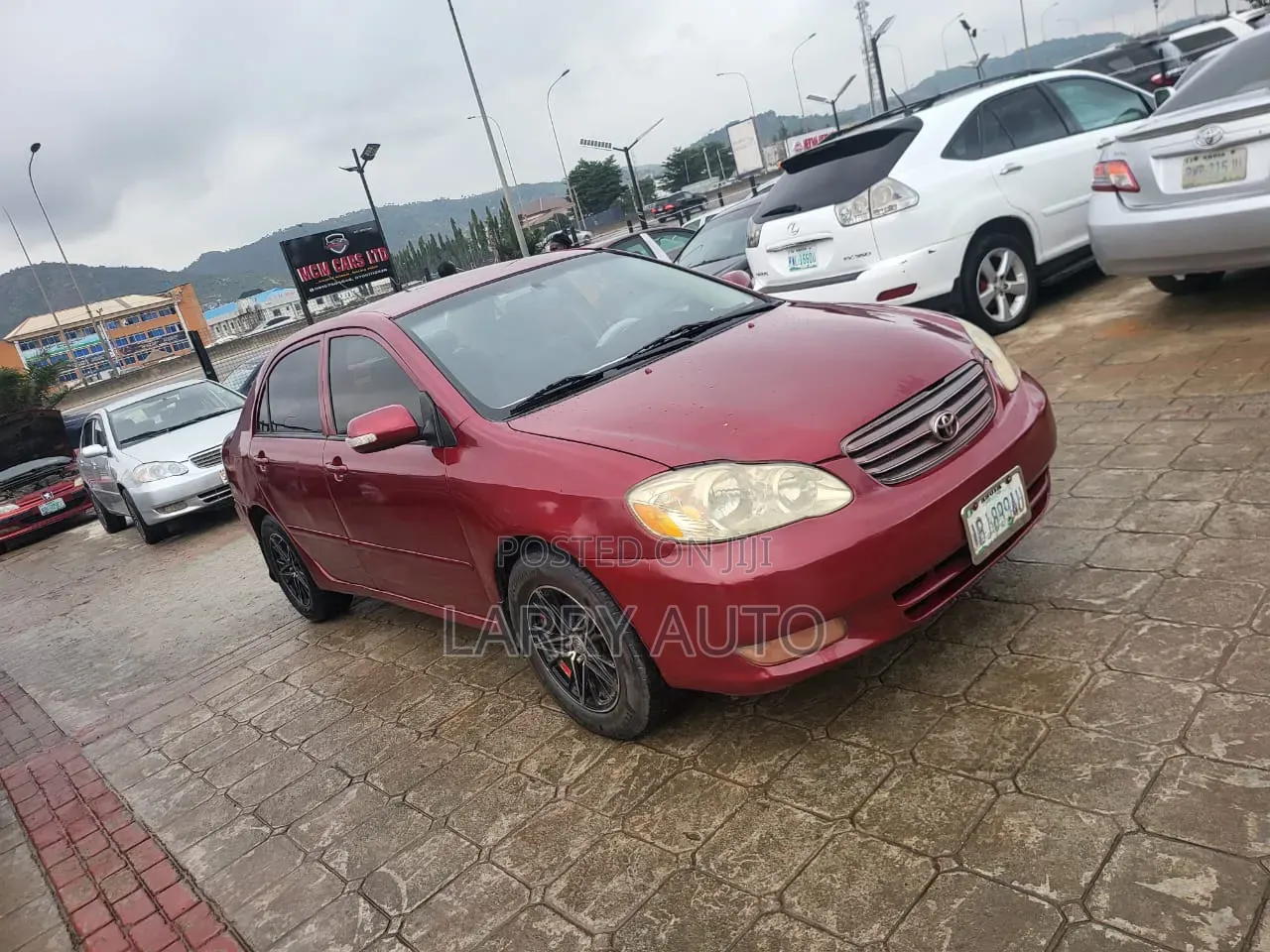 Toyota Corolla 2004 Red
