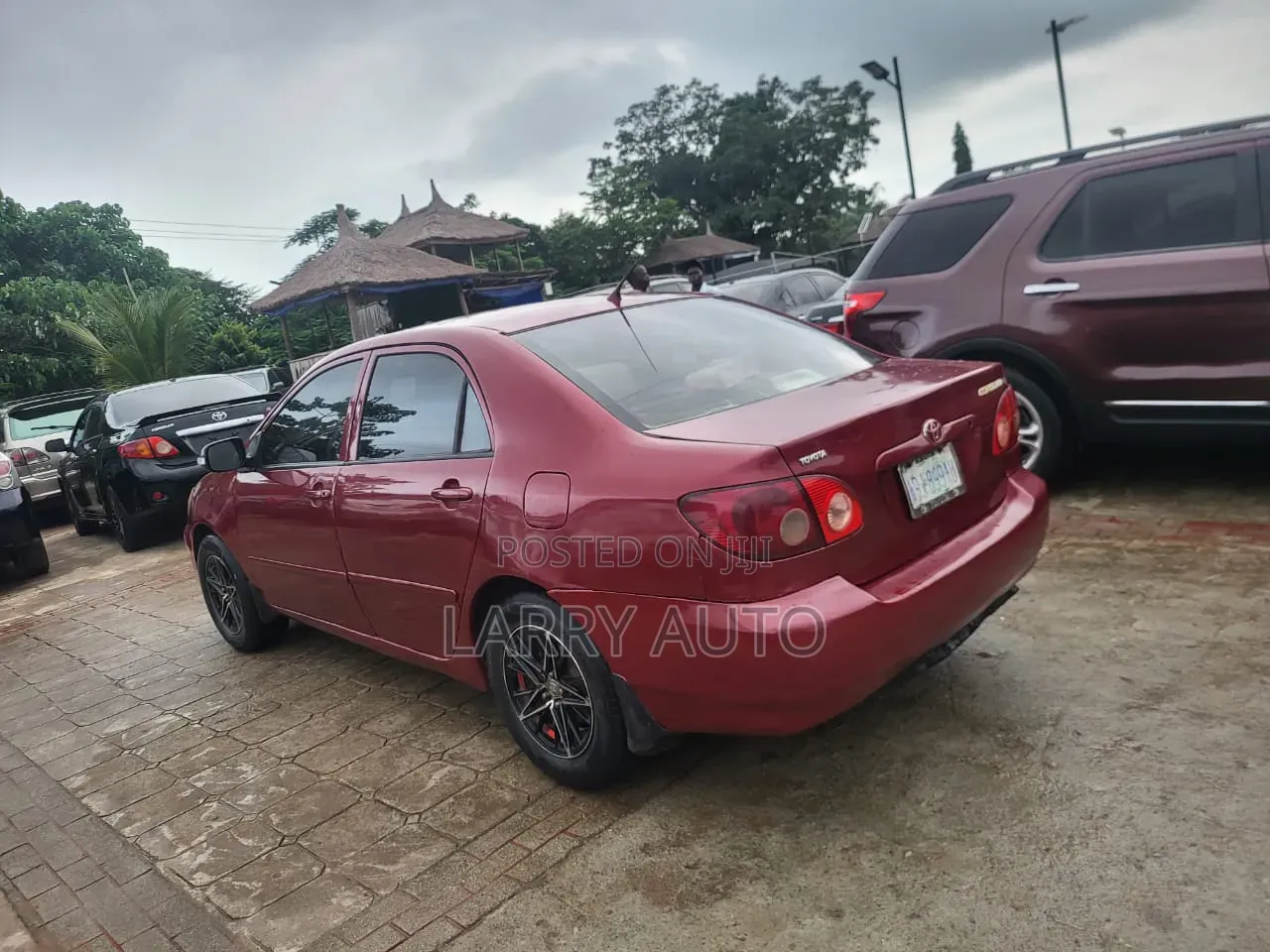 Toyota Corolla 2004 Red