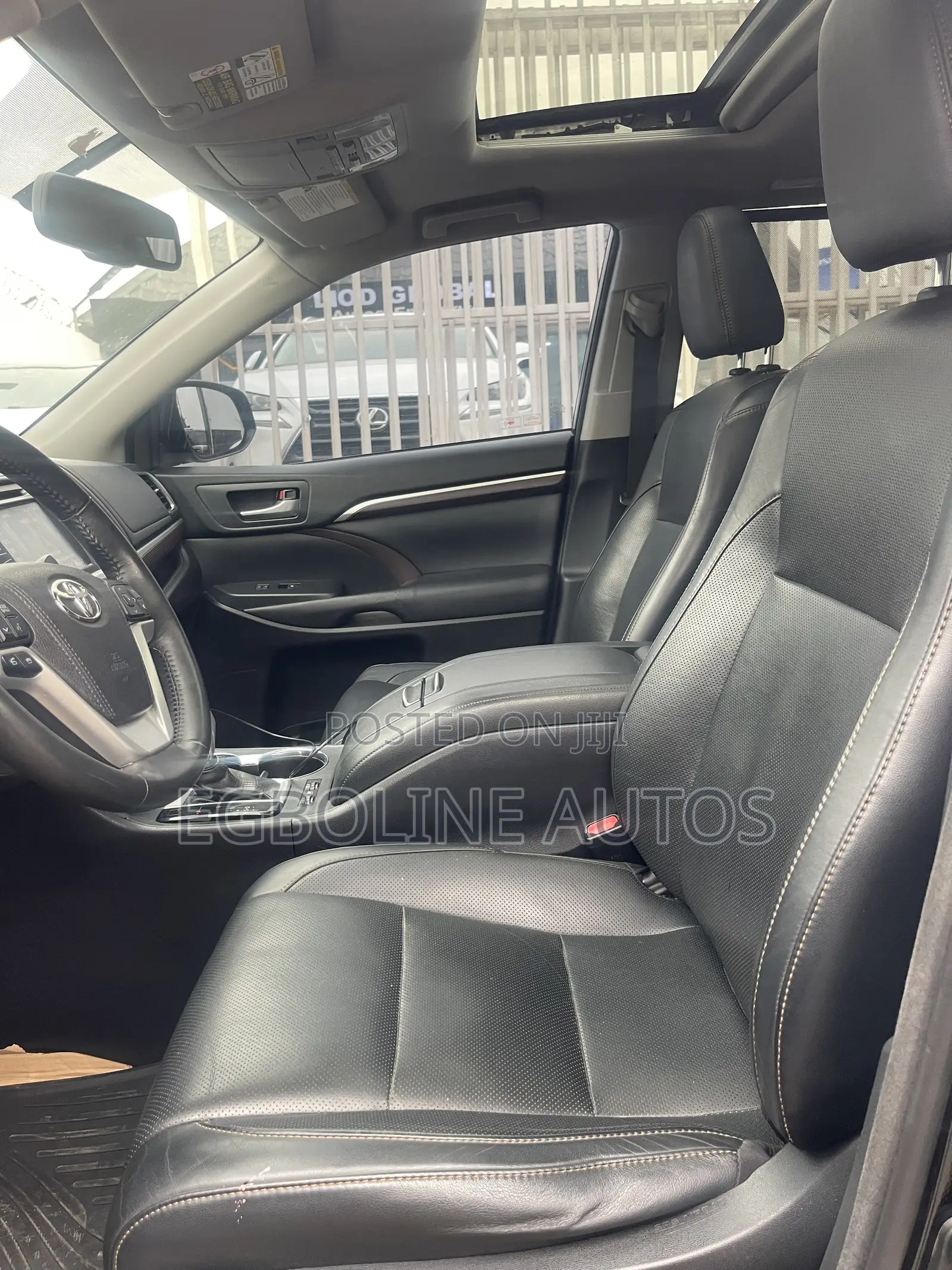 Toyota Highlander Limited 4dr SUV AWD (3.5L 6cyl 6A) 2015 Black