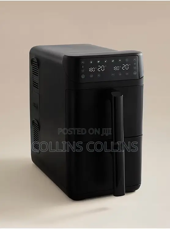 George Home Dual Basket Stackable Air Fryer 10L