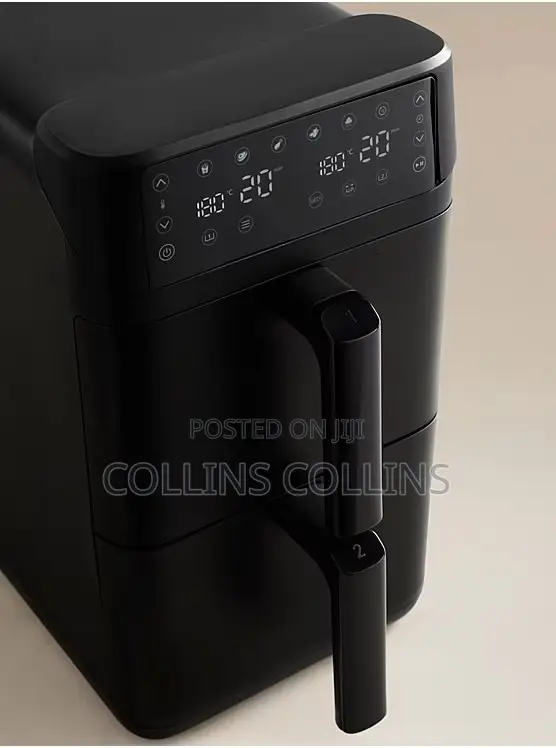 George Home Dual Basket Stackable Air Fryer 10L