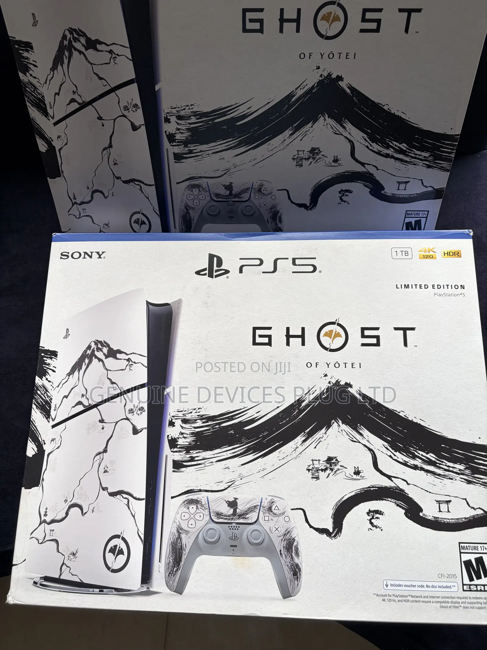PlayStation 5 (Slim) Console – Ghost of Yōtei Gold Limited Edition