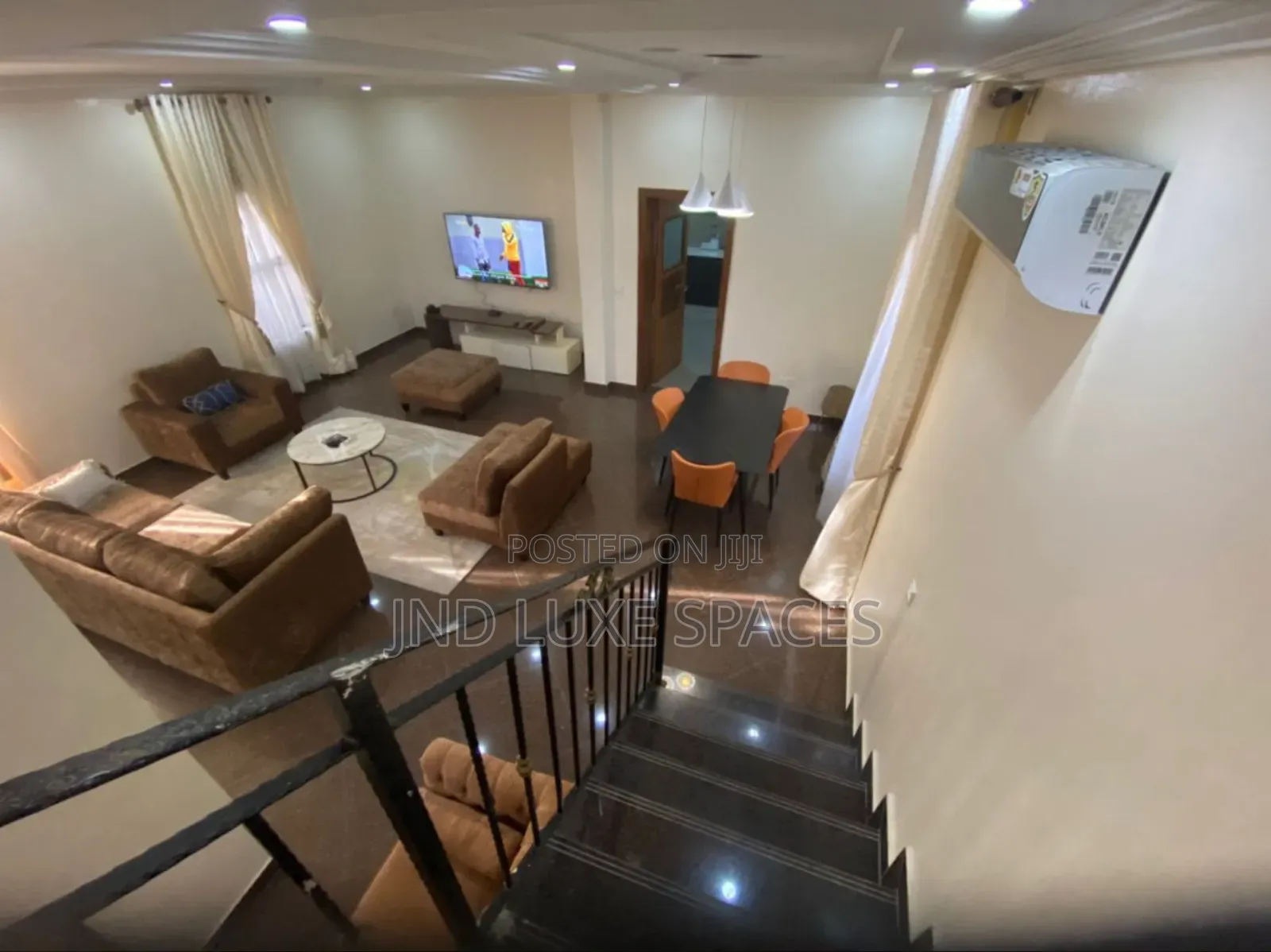 Furnished 3bdrm Townhouse / Terrace in Lekki Phase 1 for rent