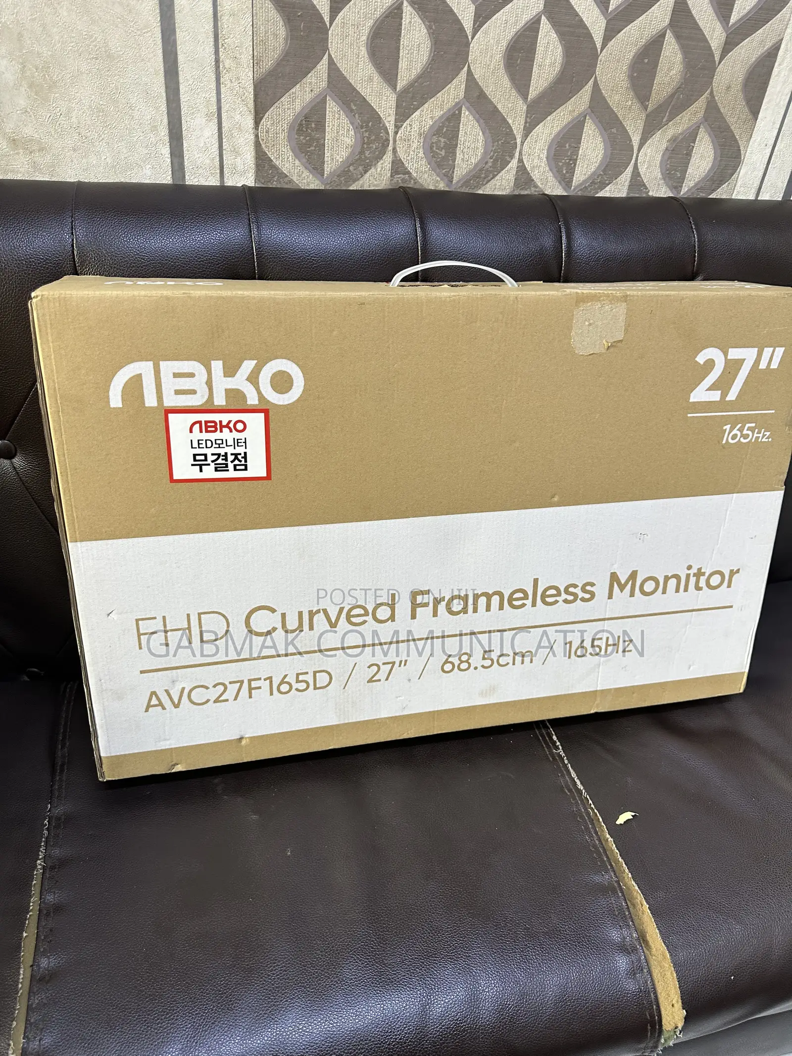 Gaming Curved 27’ Inches Monitor