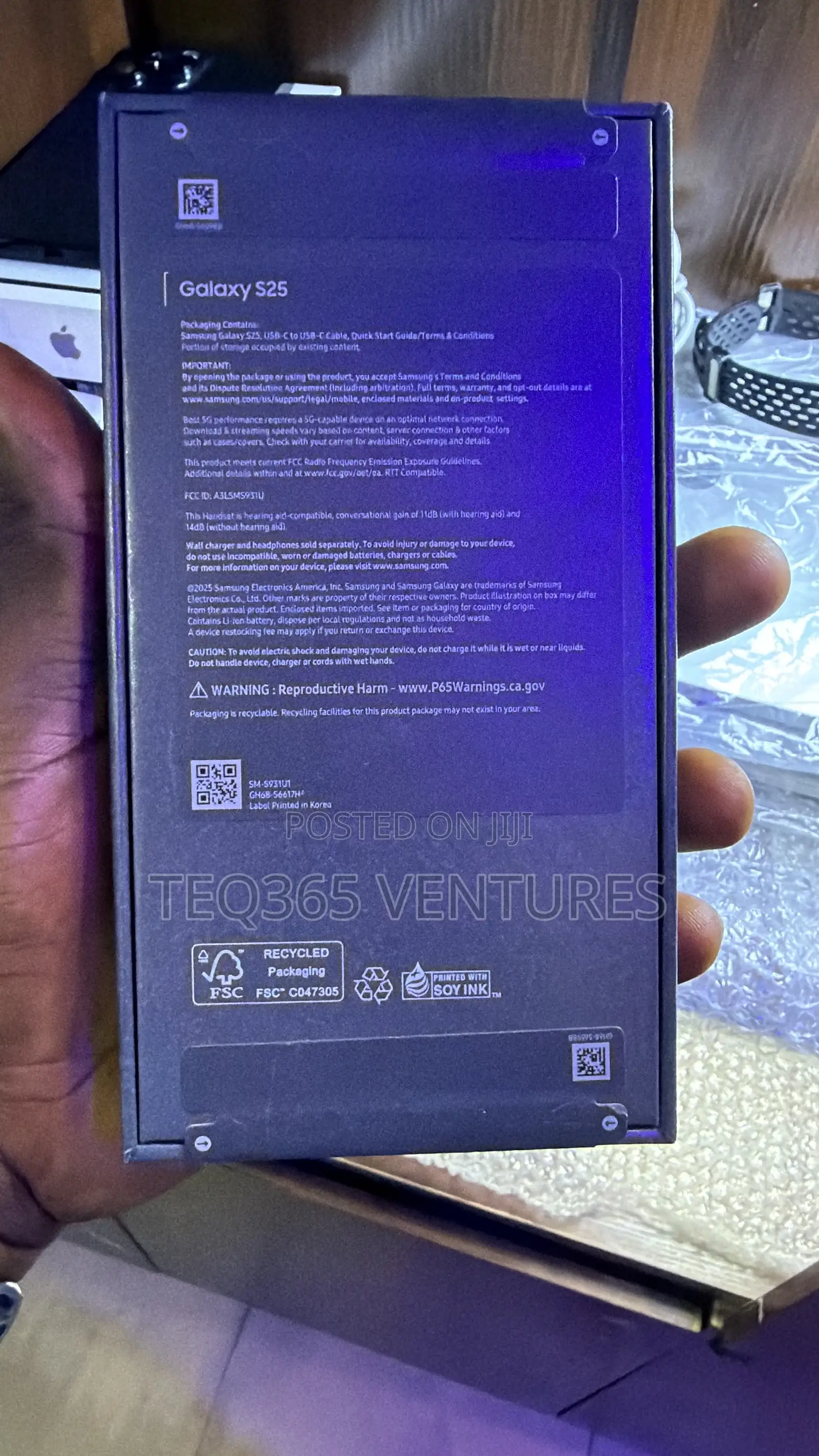 New Samsung Galaxy S25 Ultra 256 GB