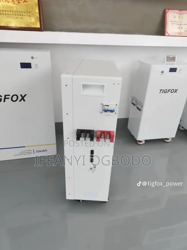 Tigfox Lithium Battery 15kwh 51.2v