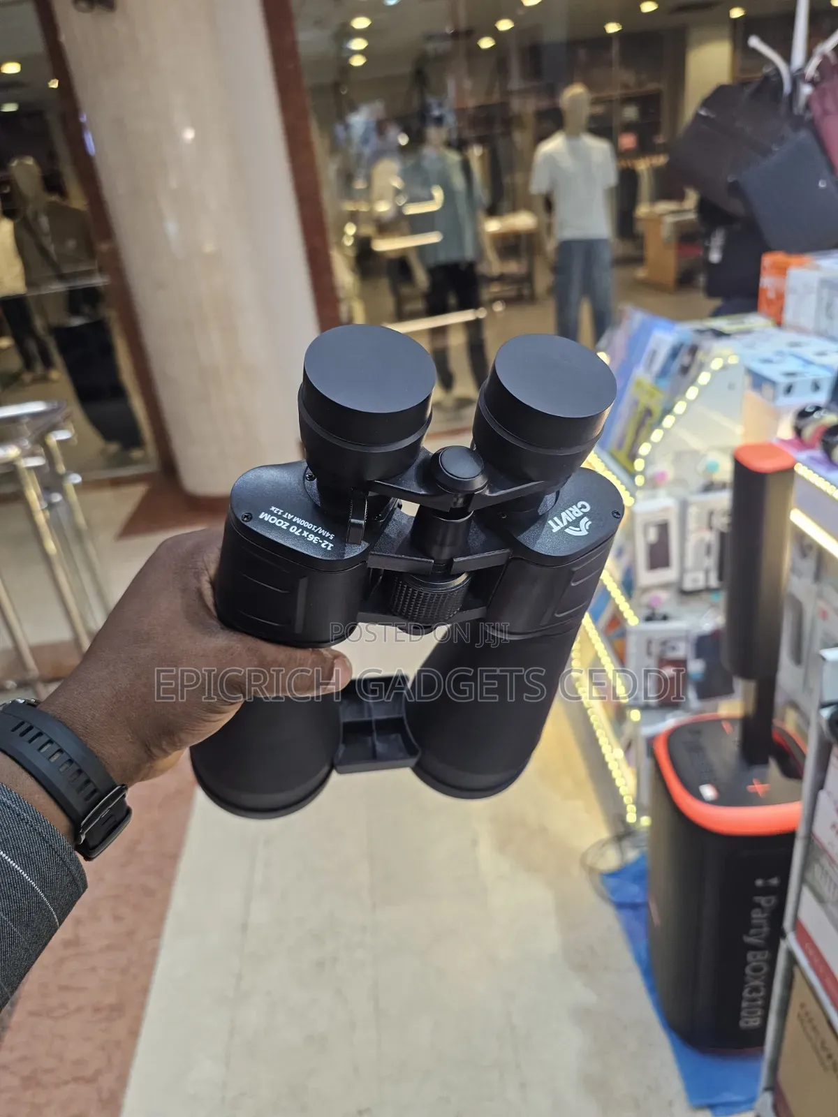 Crivit Professional Binoculars 12 - 36 X 70
