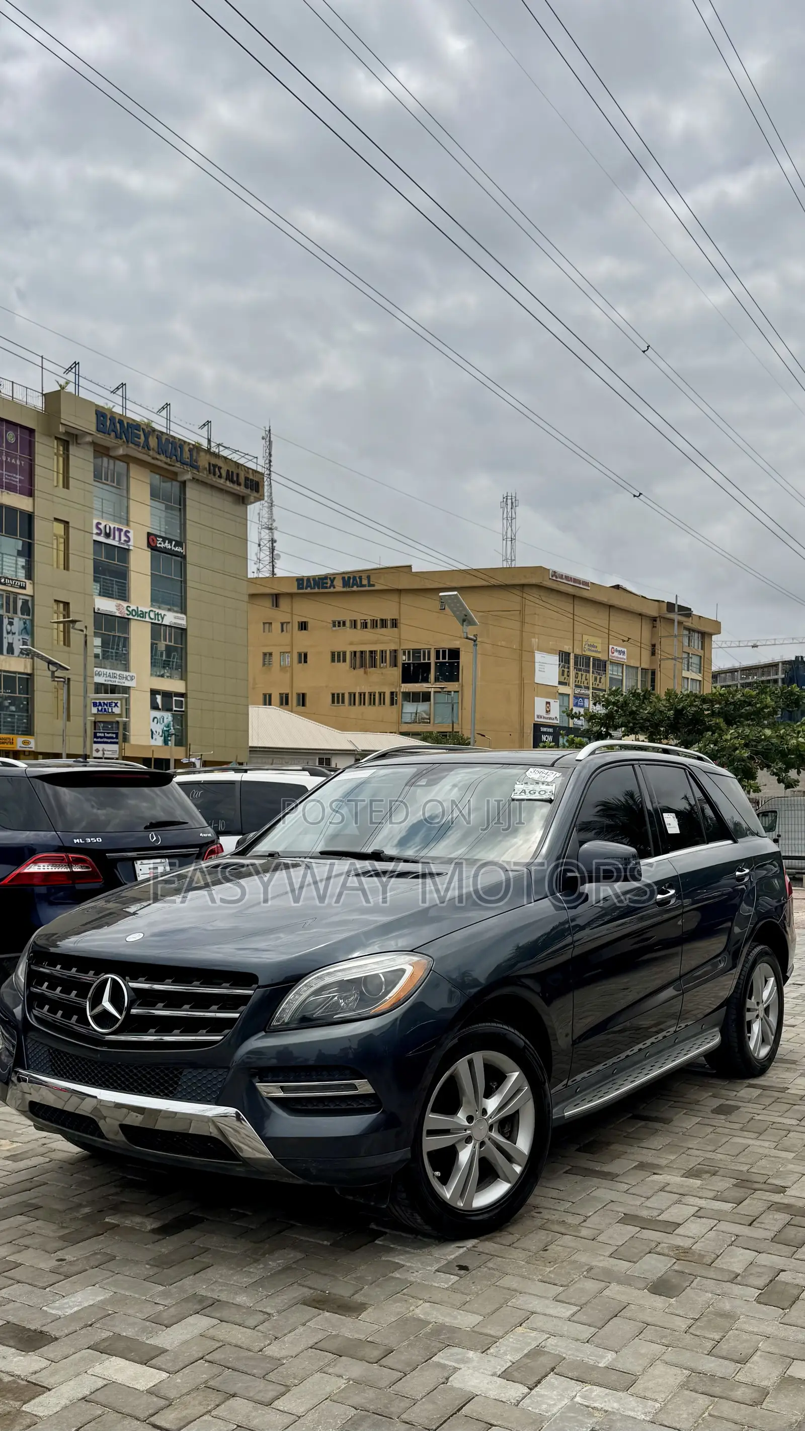 Mercedes-Benz M Class ML350 4MATIC 4dr SUV AWD (3.5L 6cyl 7A) 2014 Gray