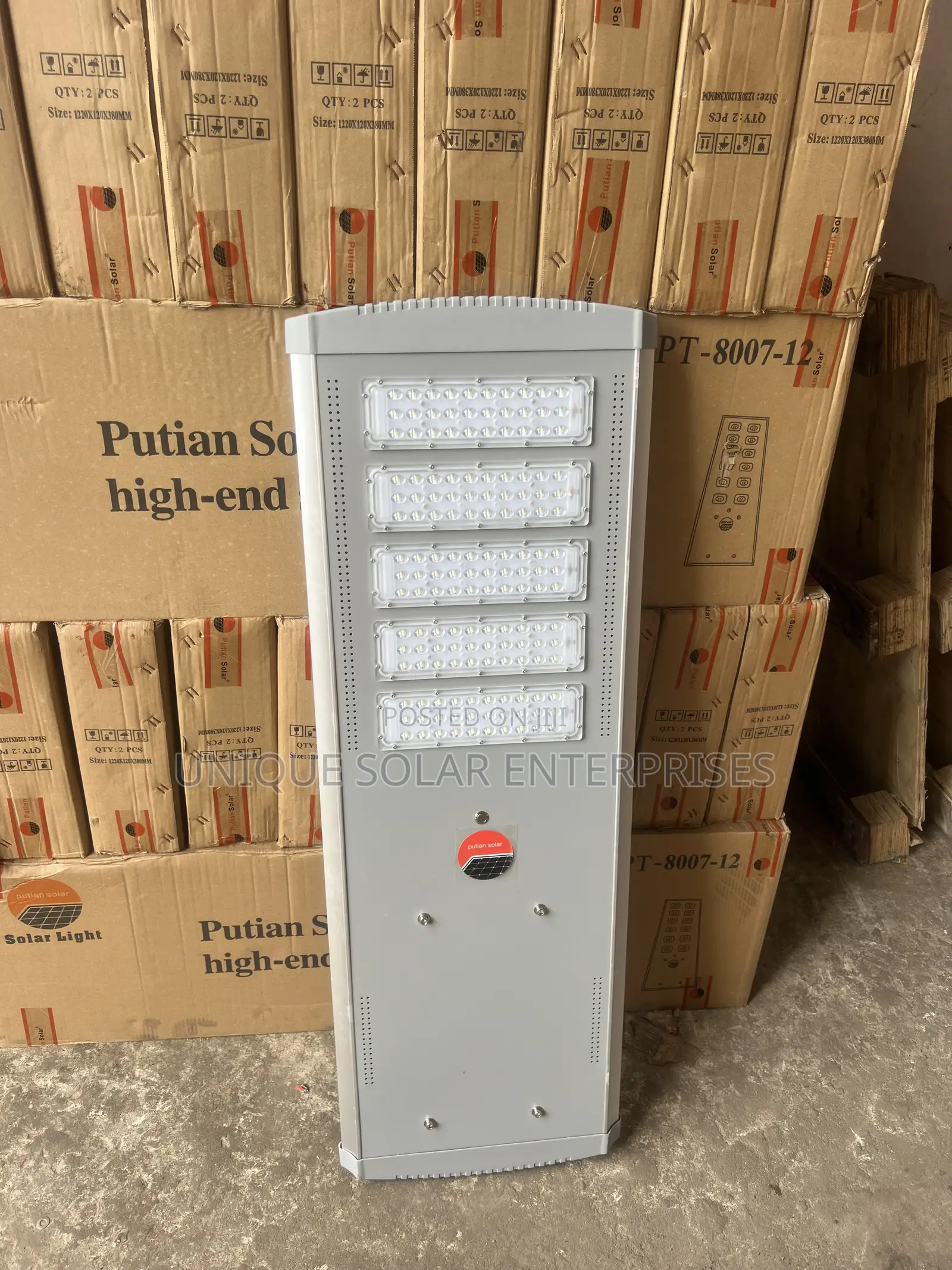 Putian Solar Street Lights Available