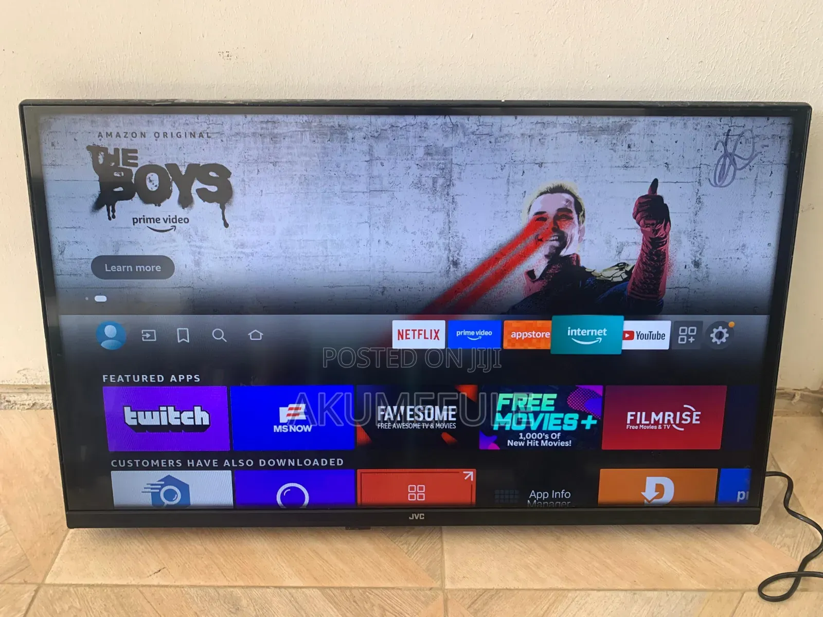 JVC Fire Smart TV 32 Inches Full HD Display With Free Netflix Account