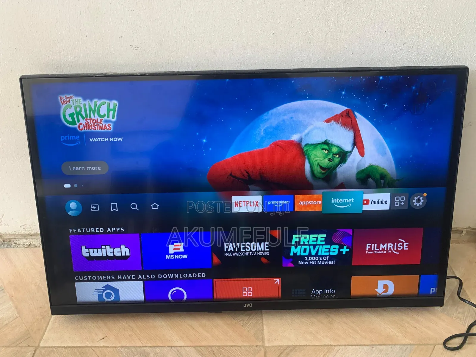 JVC Fire Smart TV 32 Inches Full HD Display With Free Netflix Account