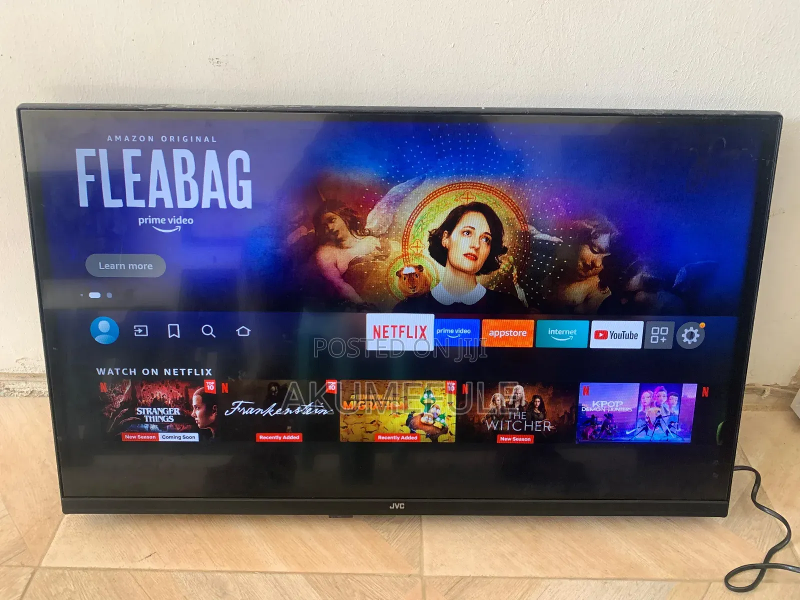 JVC Fire Smart TV 32 Inches Full HD Display With Free Netflix Account