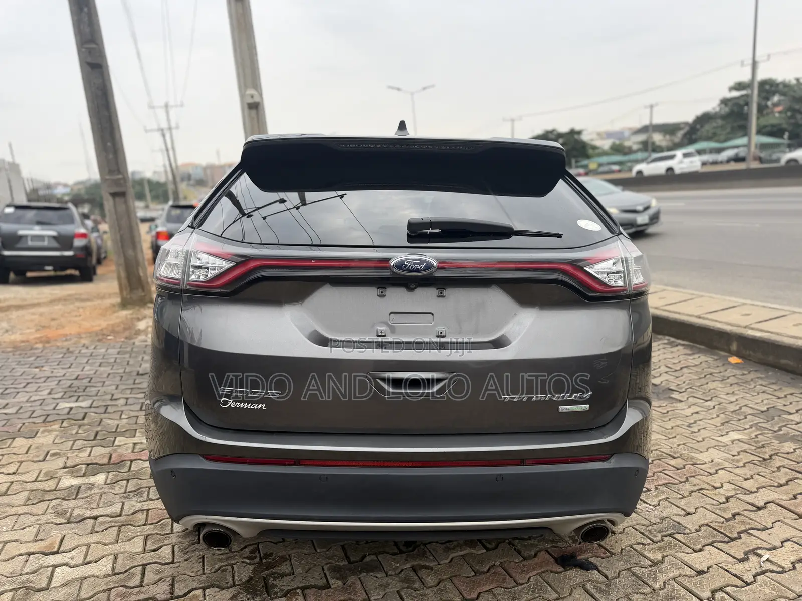 Ford Edge Titanium AWD 2018 Gray