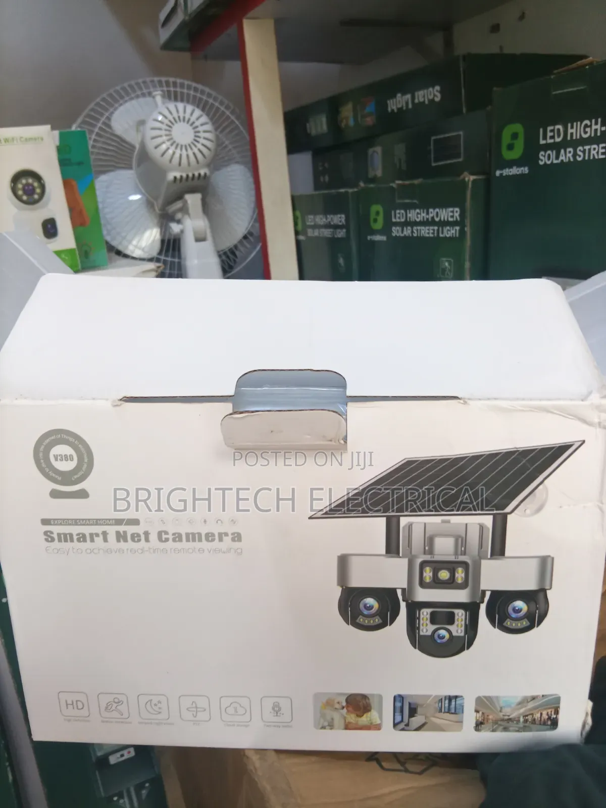 Outdoor Solar CCTV TV Camera