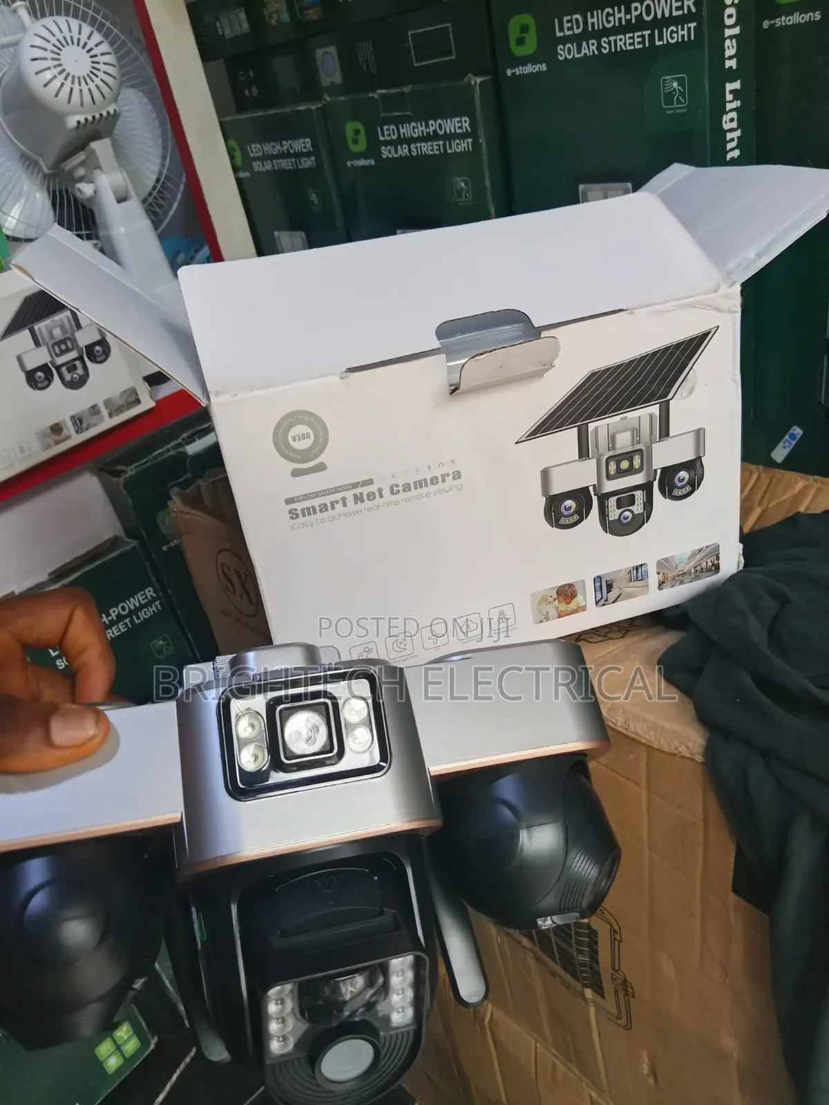 Outdoor Solar CCTV TV Camera