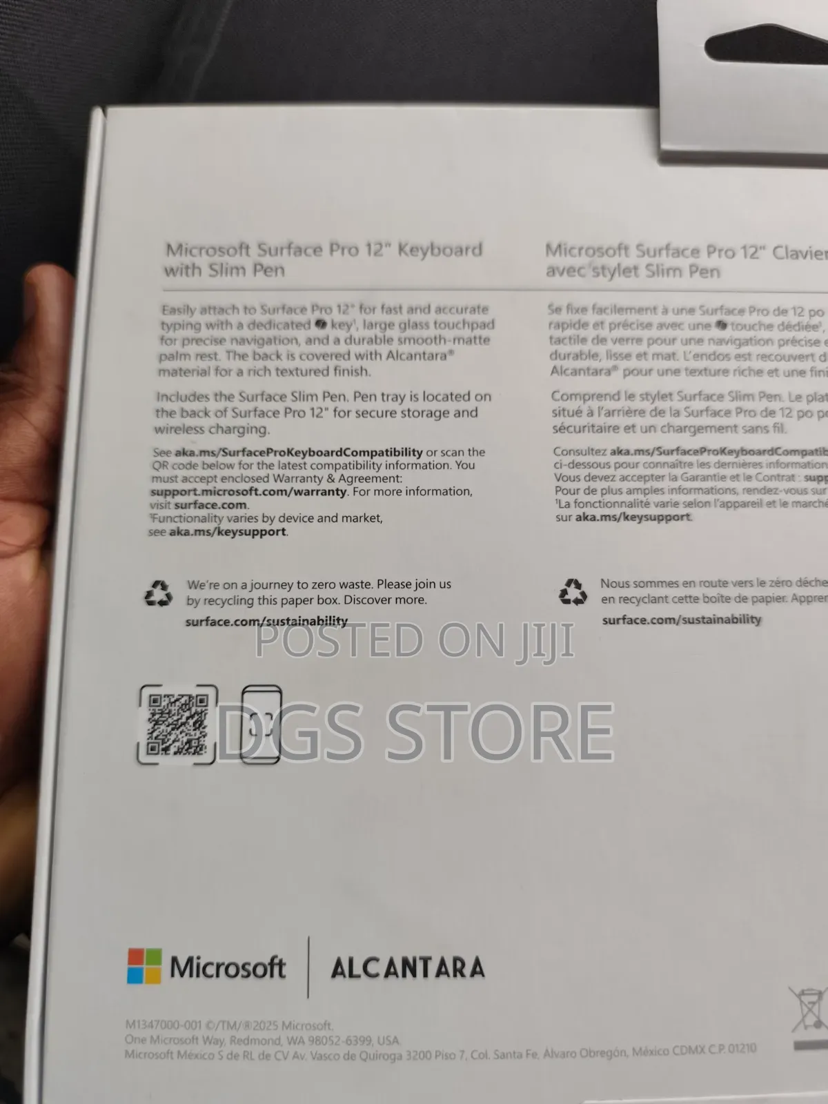 Microsoft Surface Pro 12 Keyboard With Slim Pen