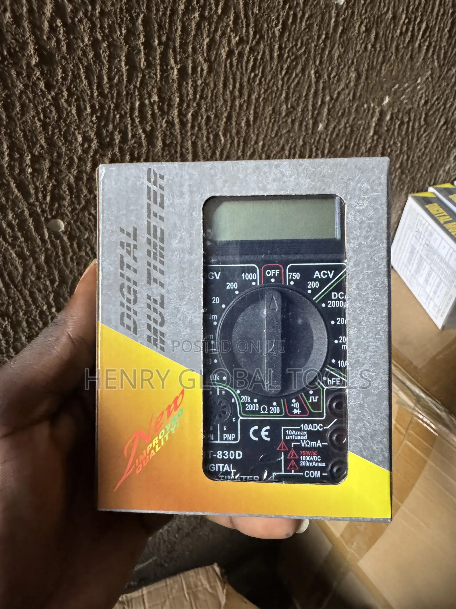 Digital Multimeter T-830d – For Sale