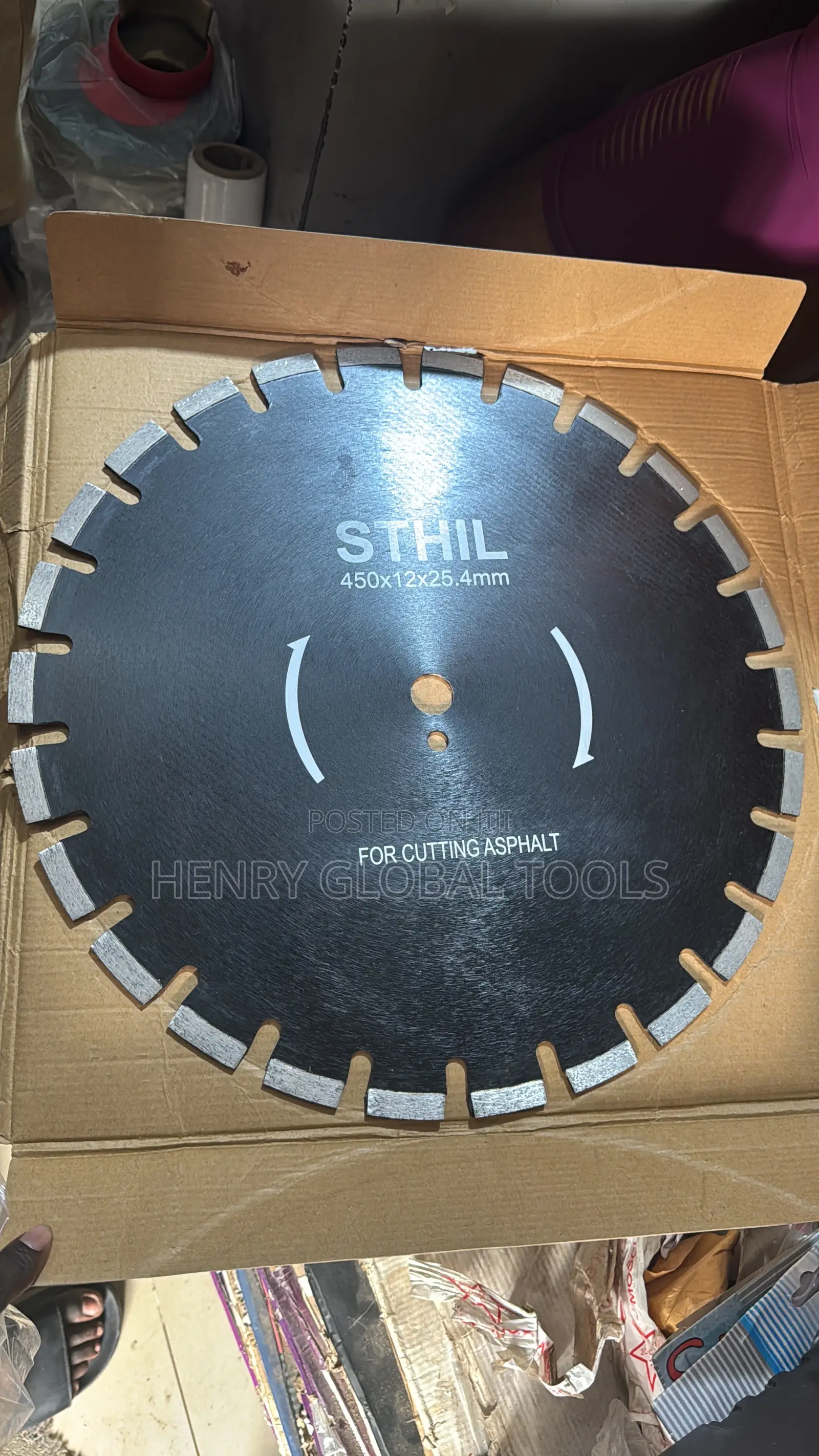 STIHL 450mm Asphalt Cutting Diamond Blade – For Sale