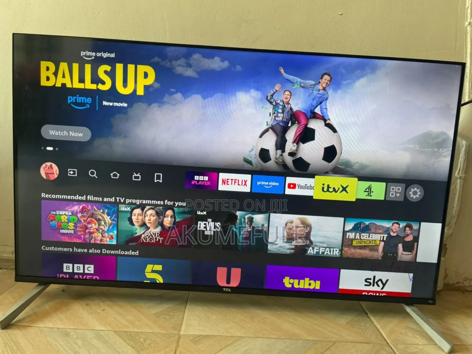 TCL Fire TV 40 Inches Display With Free Netflix Account and YouTube