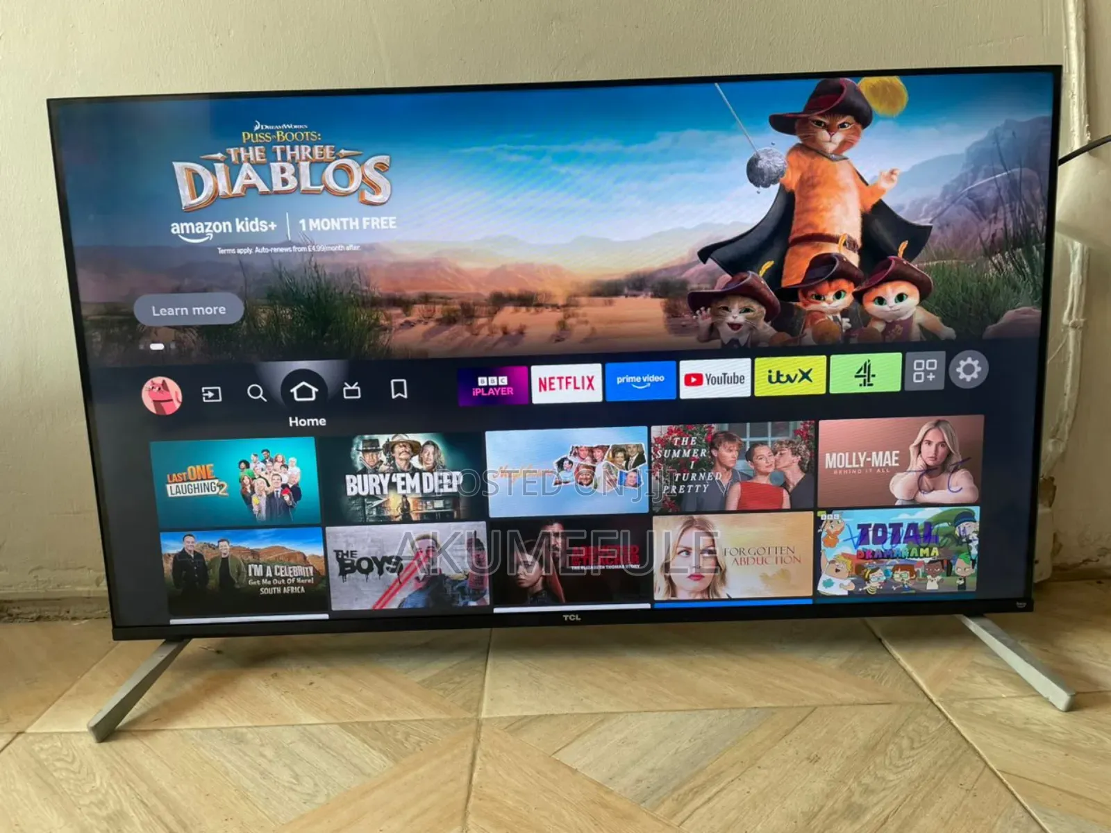 TCL Fire TV 40 Inches Display With Free Netflix Account and YouTube