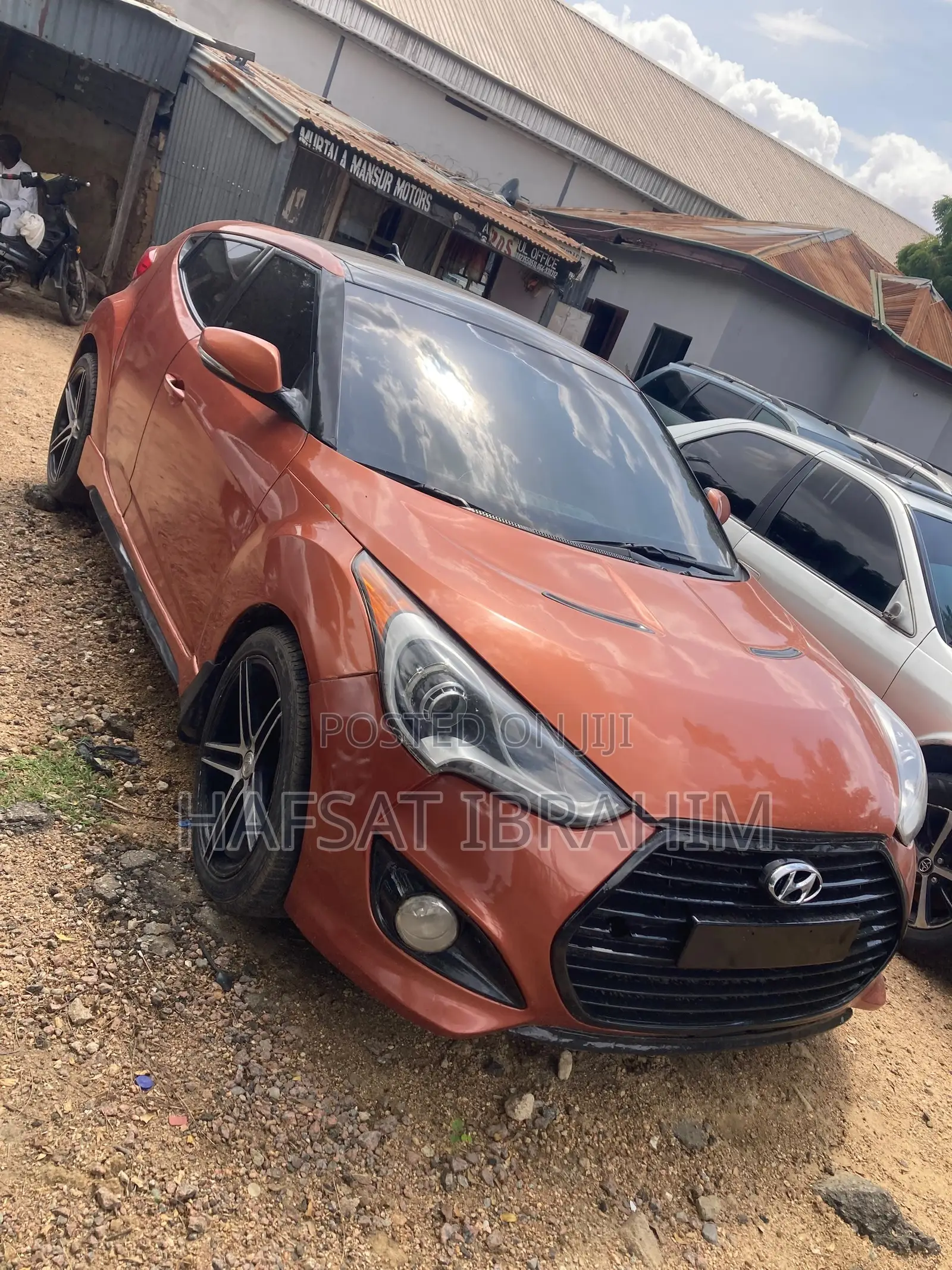 Hyundai Veloster Automatic 2012 Orange