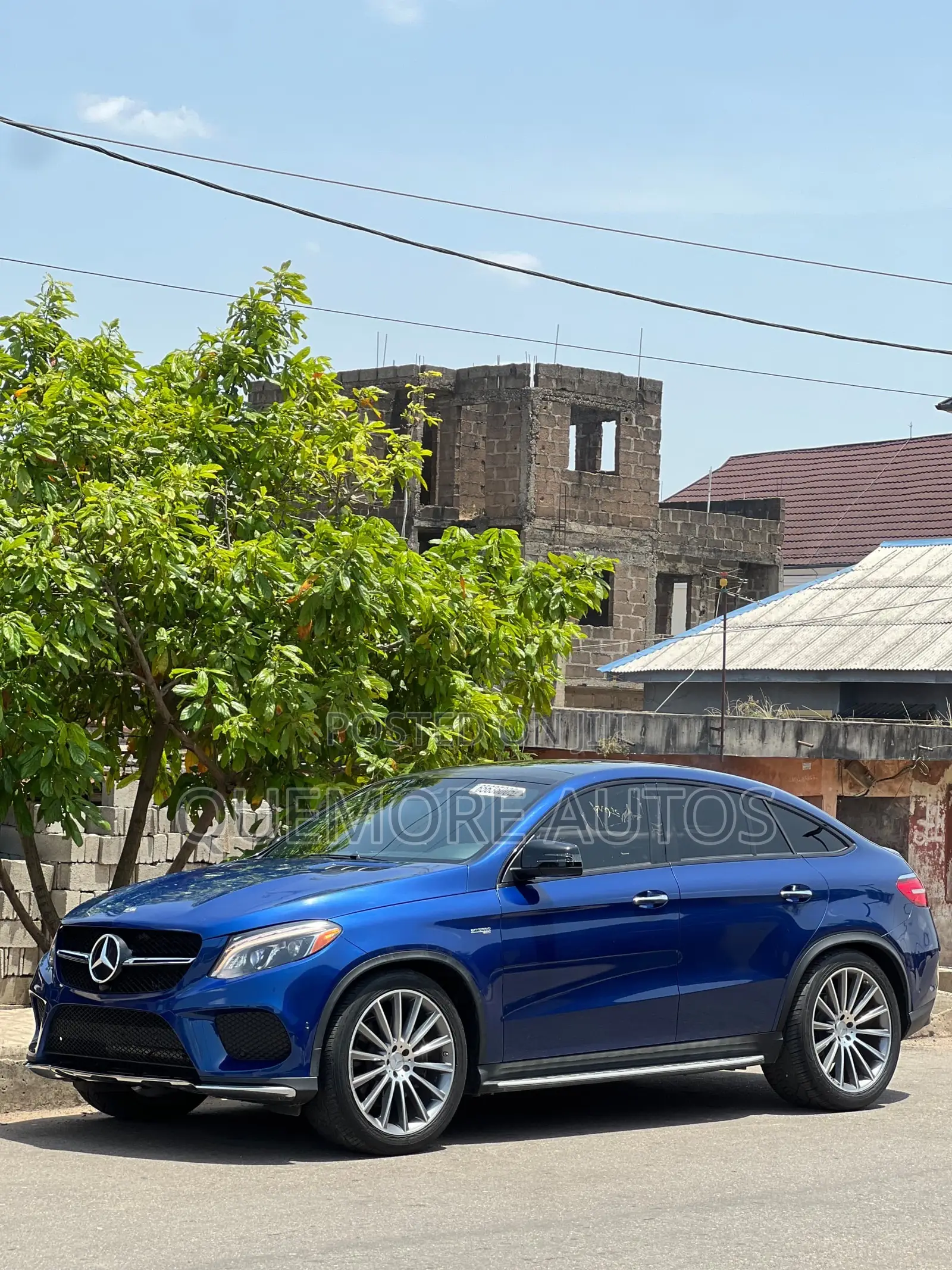 Mercedes-Benz GLE-Class AMG GLE 43 4MATIC 2019 Blue