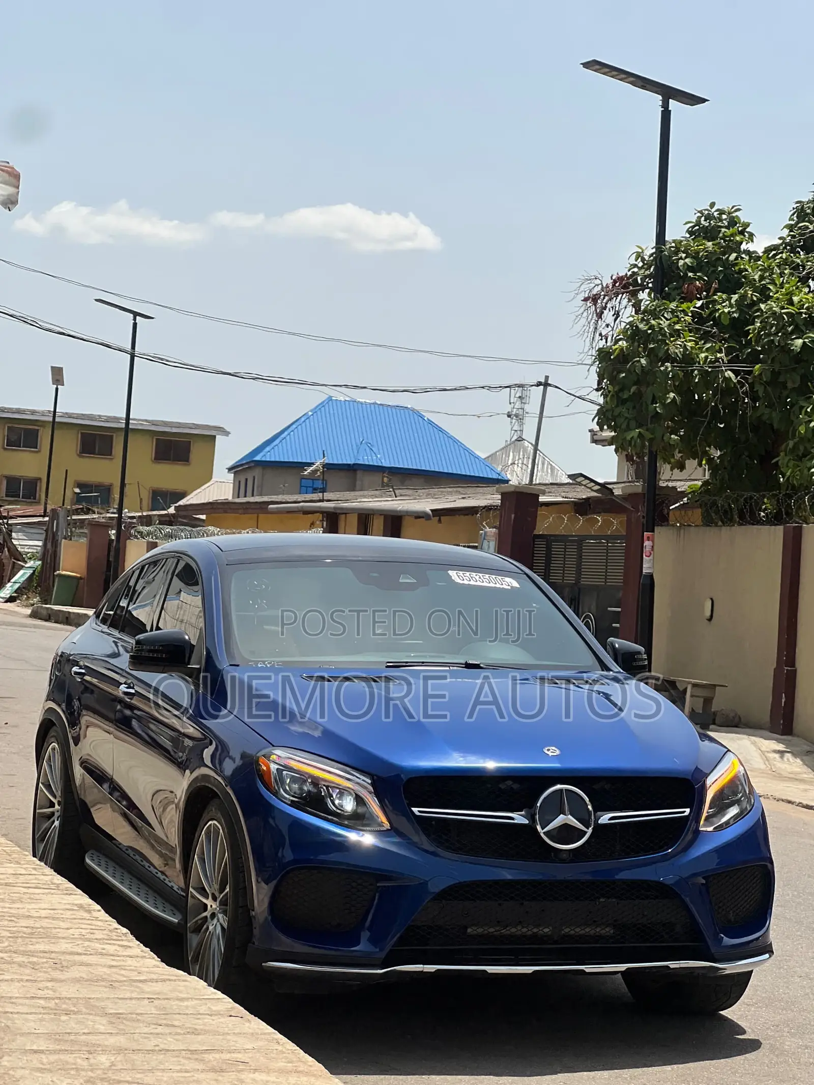 Mercedes-Benz GLE-Class AMG GLE 43 4MATIC 2019 Blue