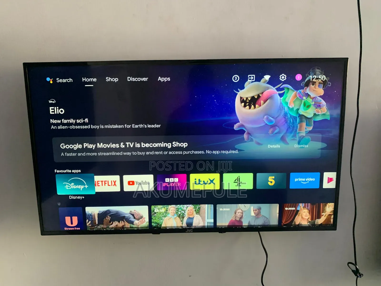 JVC Android TV 40 Inches Display With Free Netflix Account
