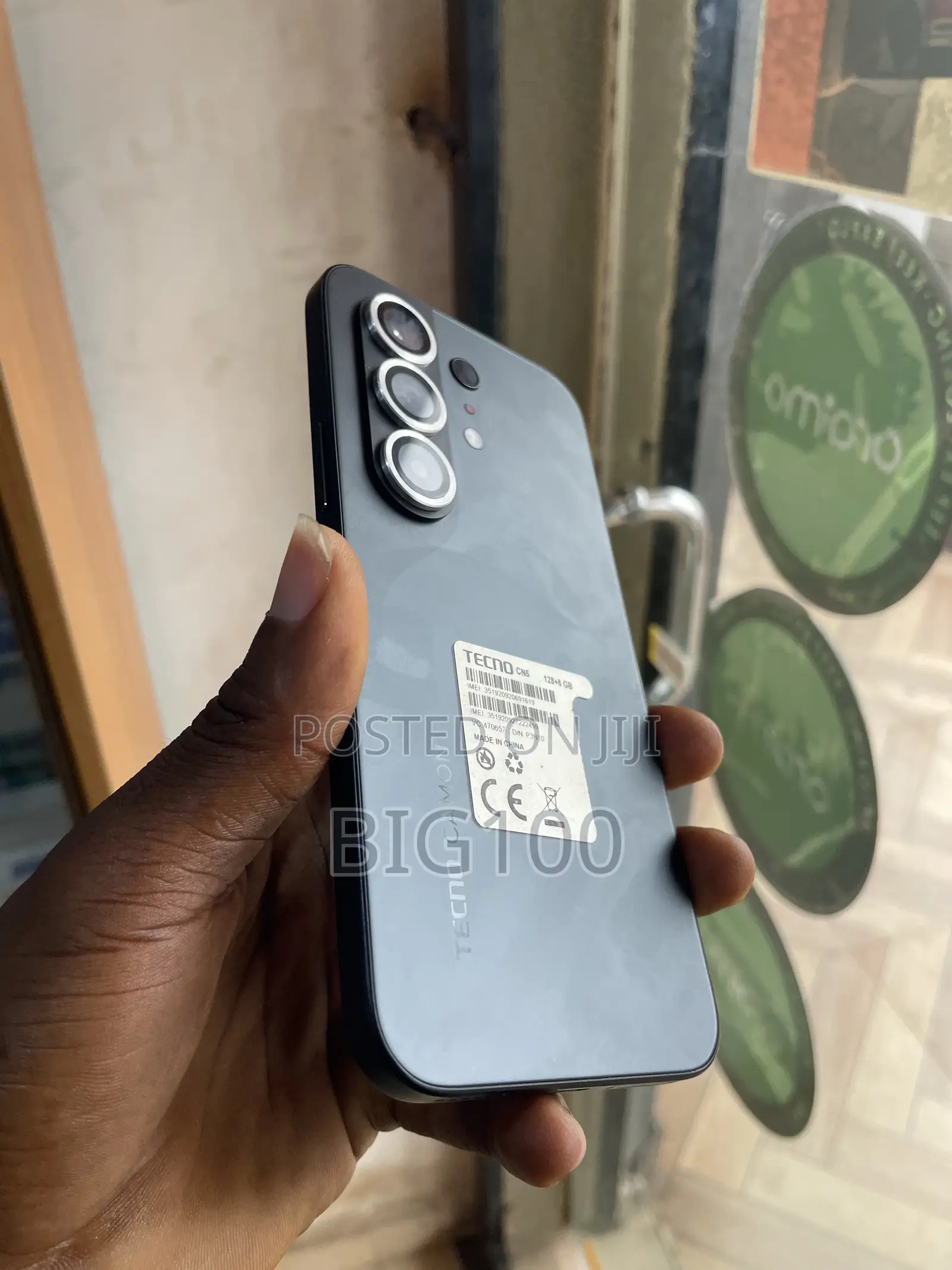Tecno Camon 50 256 GB Black