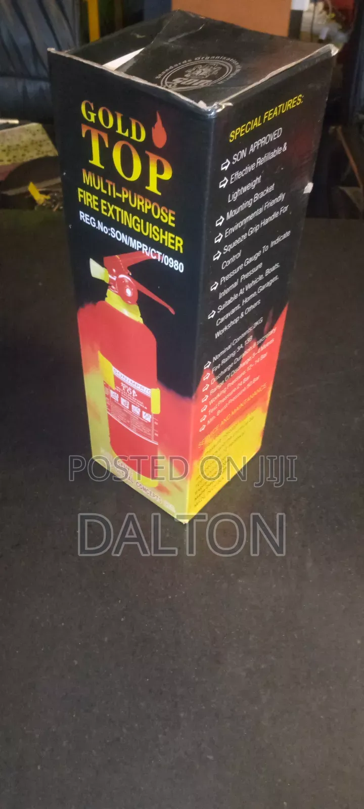 2kg DCP Powder Fire Extinguisher