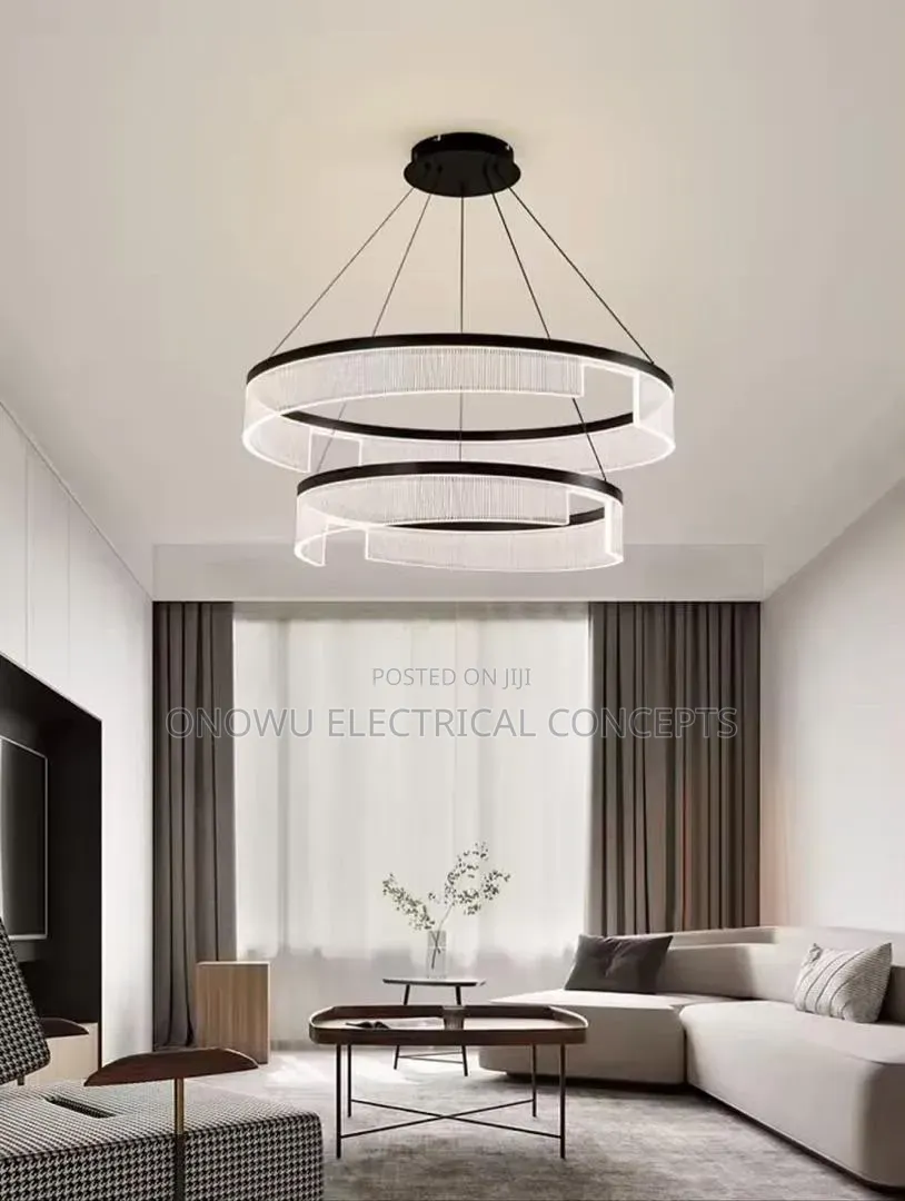Wabi-Sabi Style Italian Pendant Light Protection Full Spectrum Circula