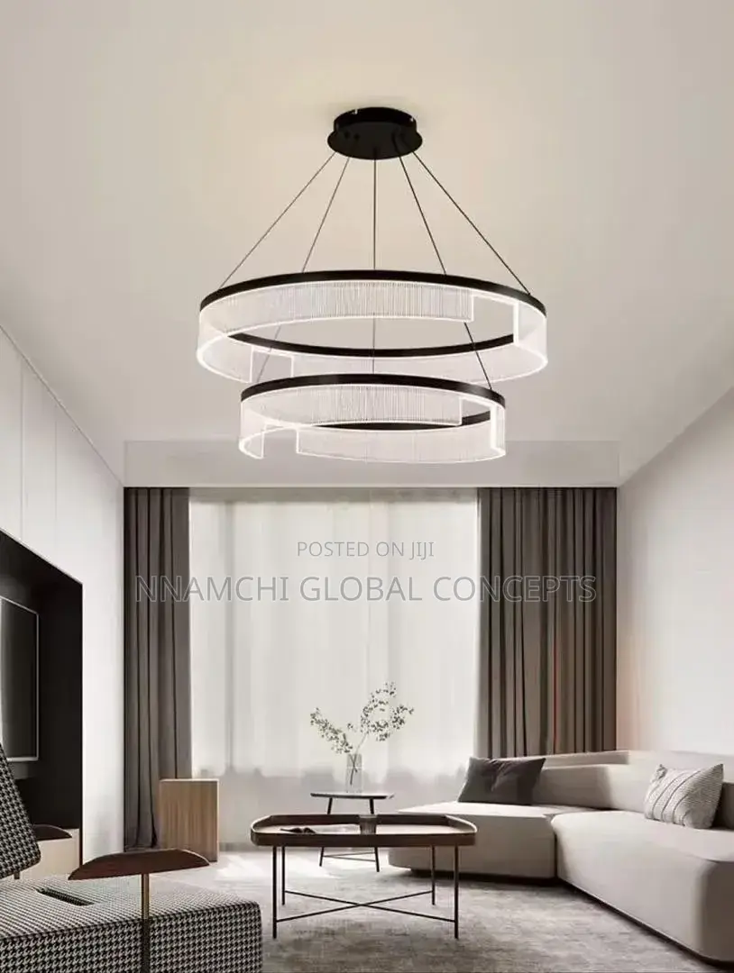 Wabi-Sabi Style Italian Pendant Light Protection Full Spectrum Circula