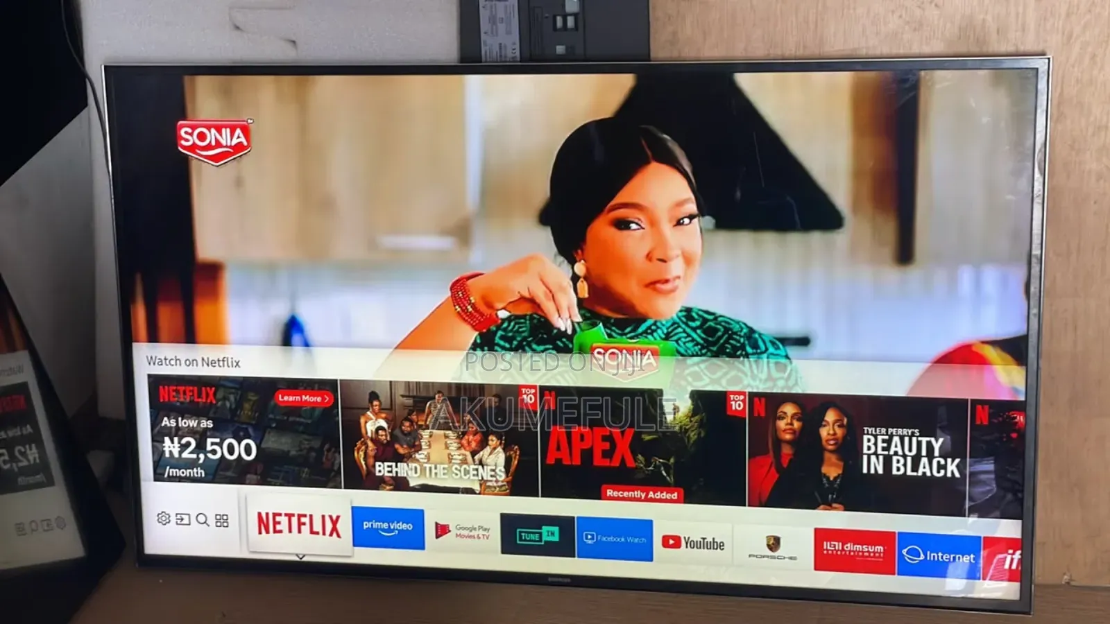 Samsung Smart TV 55 Inches Display 2023 Model With Free Netflix
