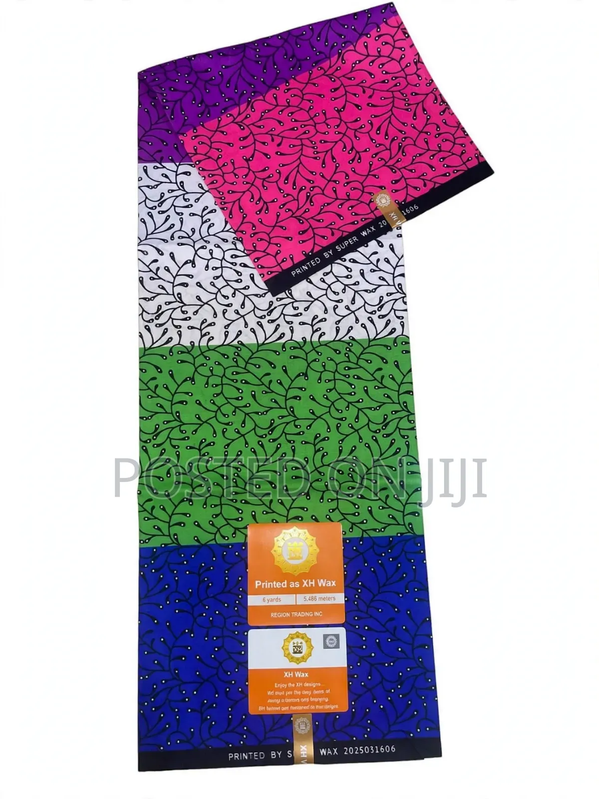 Bulk Small Ankara Aso-Ebi 100pcs at N3800 - XH/RR Wax 6Yards