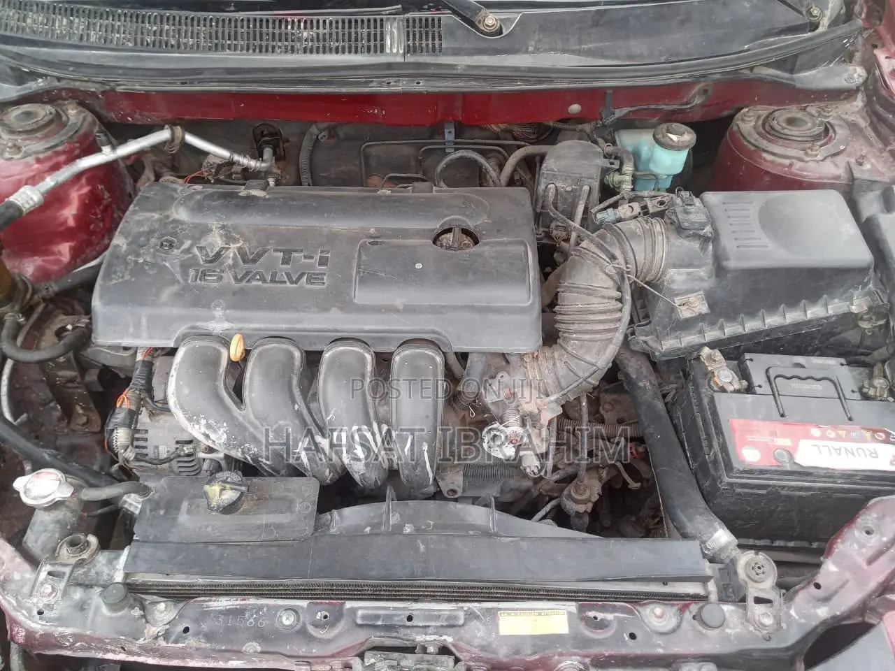 Toyota Matrix 2004 Red