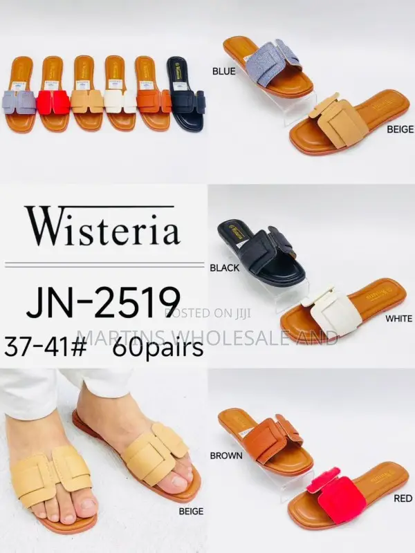 Wisteria Flat Slip-on Sandals