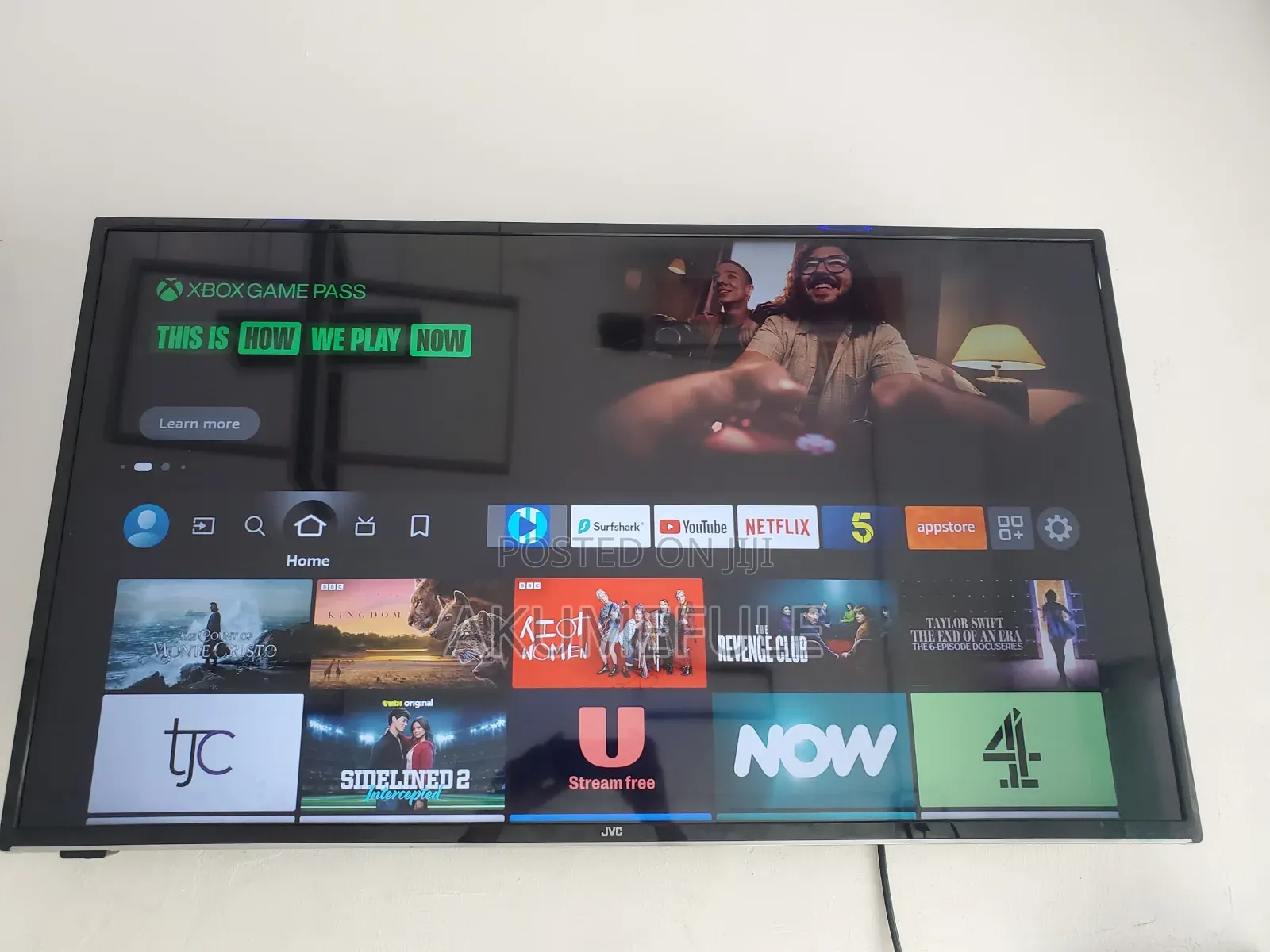 JVC Fire Smart TV 40 Inches Display With Free Netflix Account