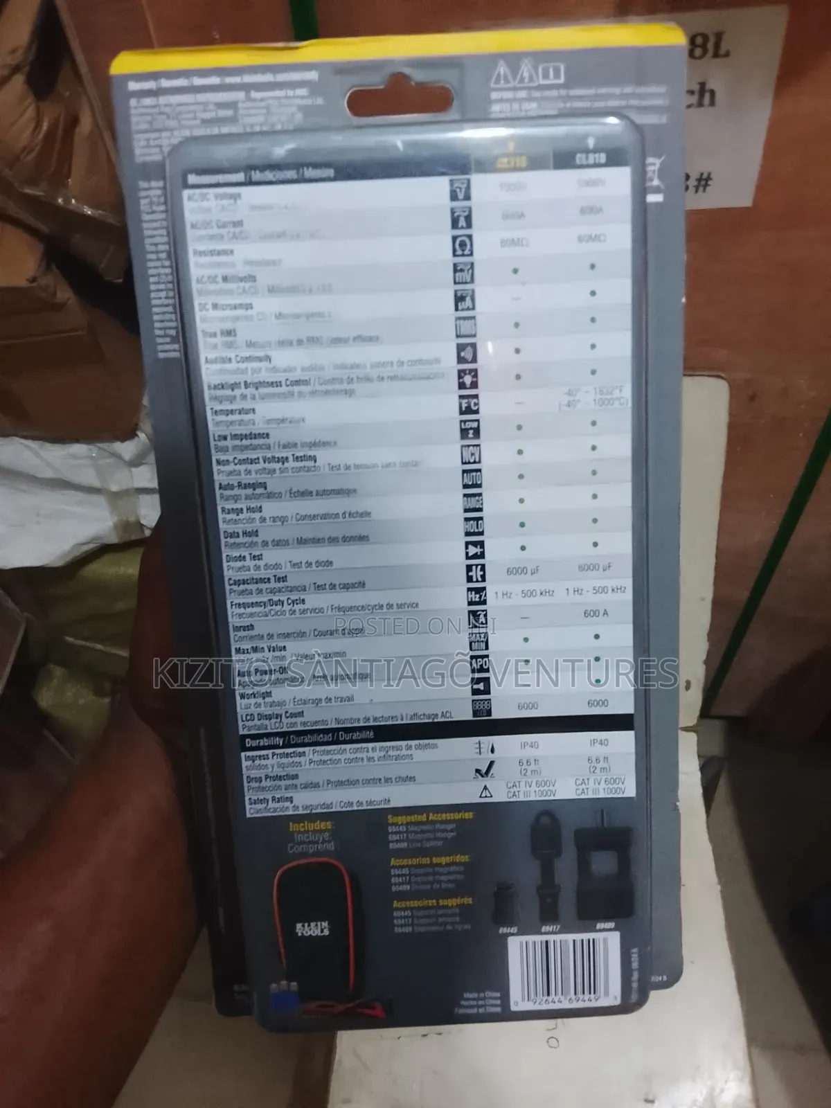 Klein Tools Clamp Meter